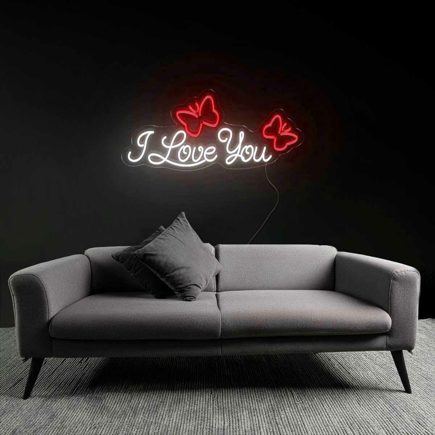 Heartfelt I Love You Neon Sign | Shineneon