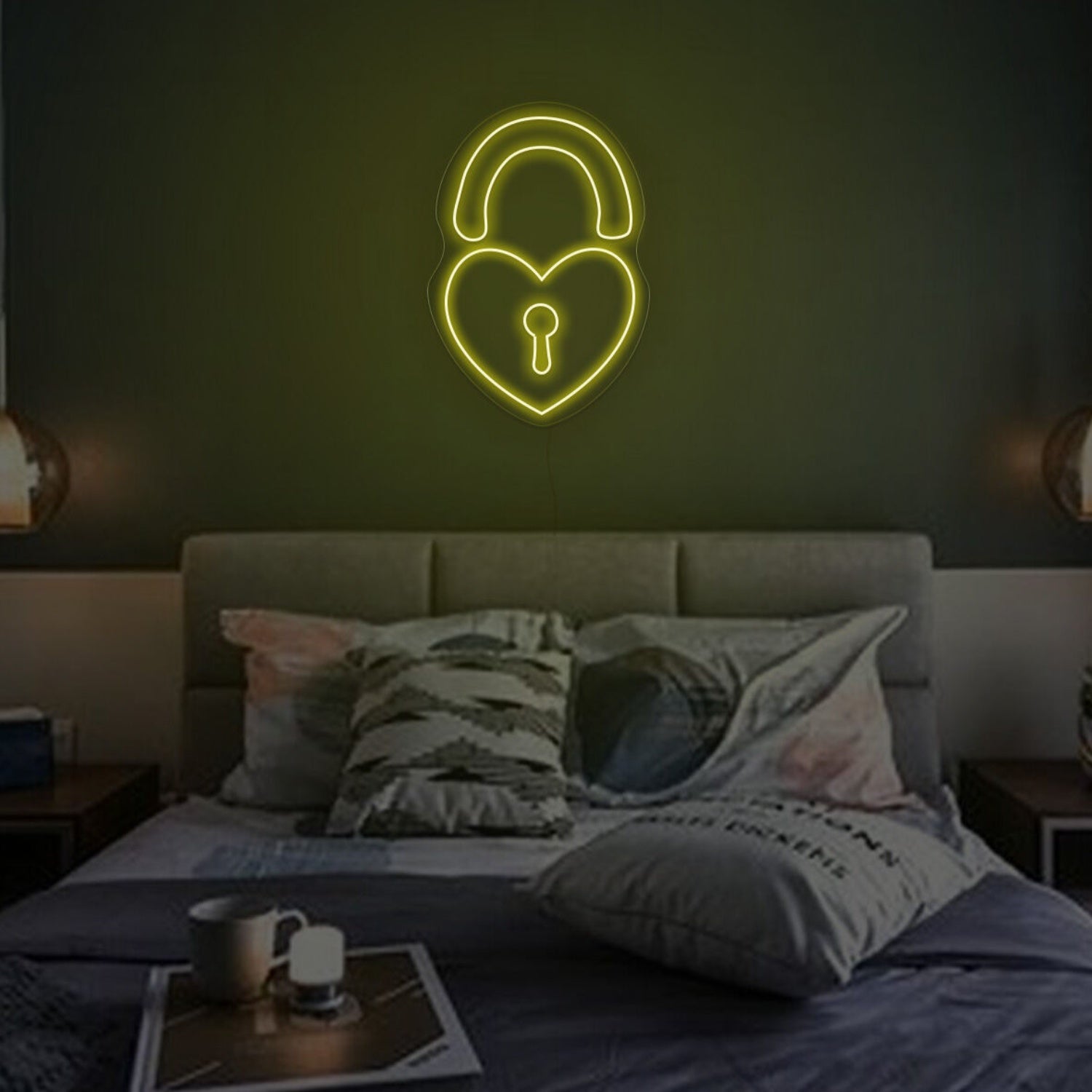 Heartlock For Love Neon Sign | Shineneon