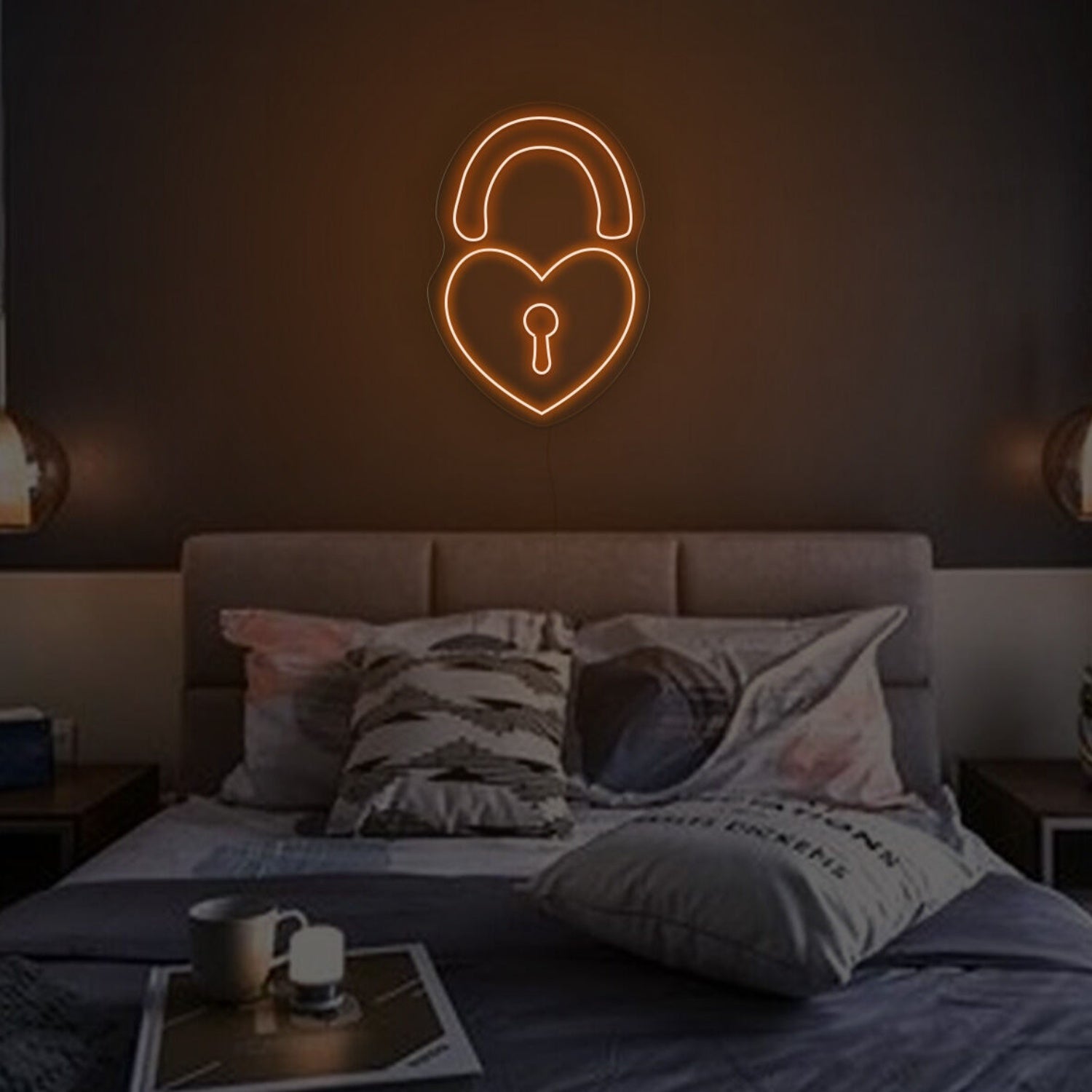 Heartlock For Love Neon Sign | Shineneon