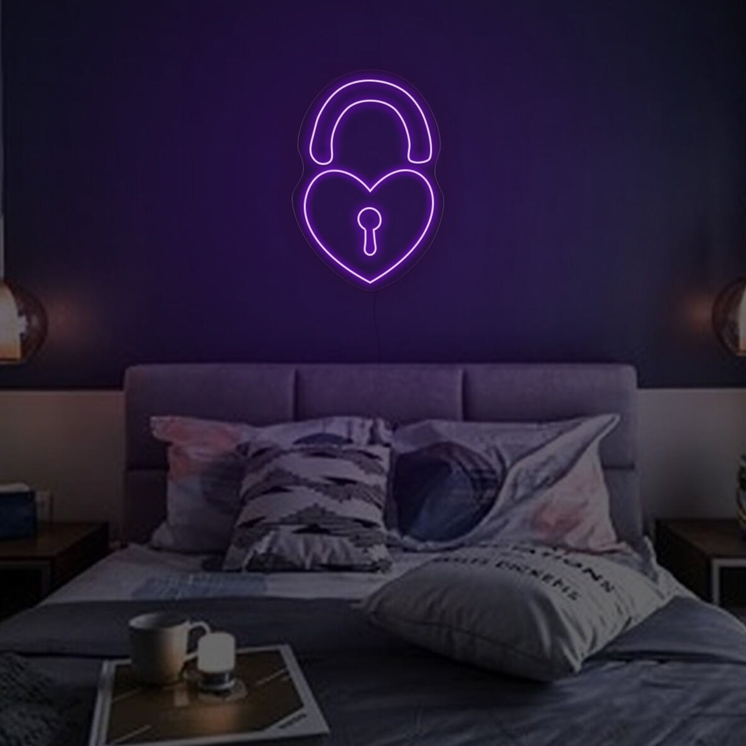 Heartlock For Love Neon Sign | Shineneon