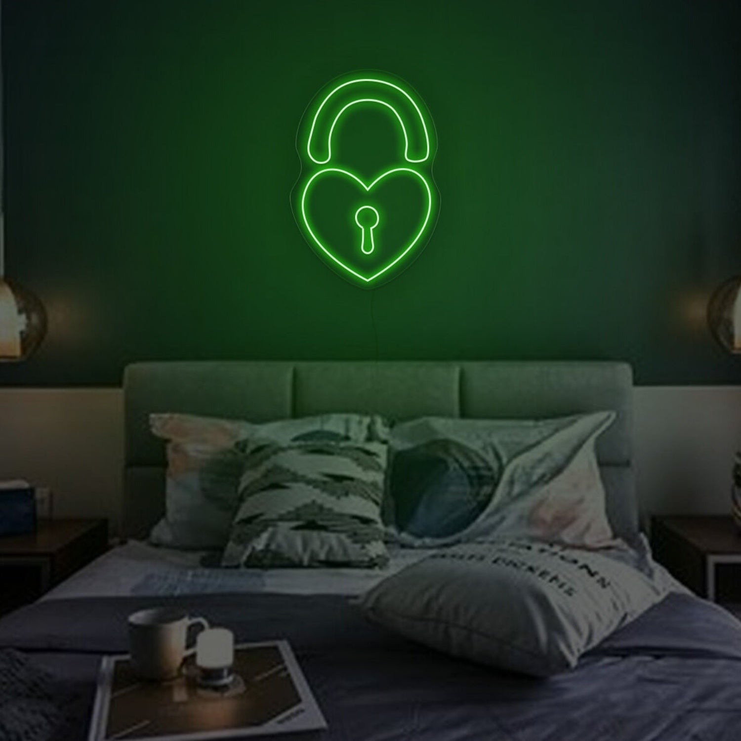 Heartlock For Love Neon Sign | Shineneon