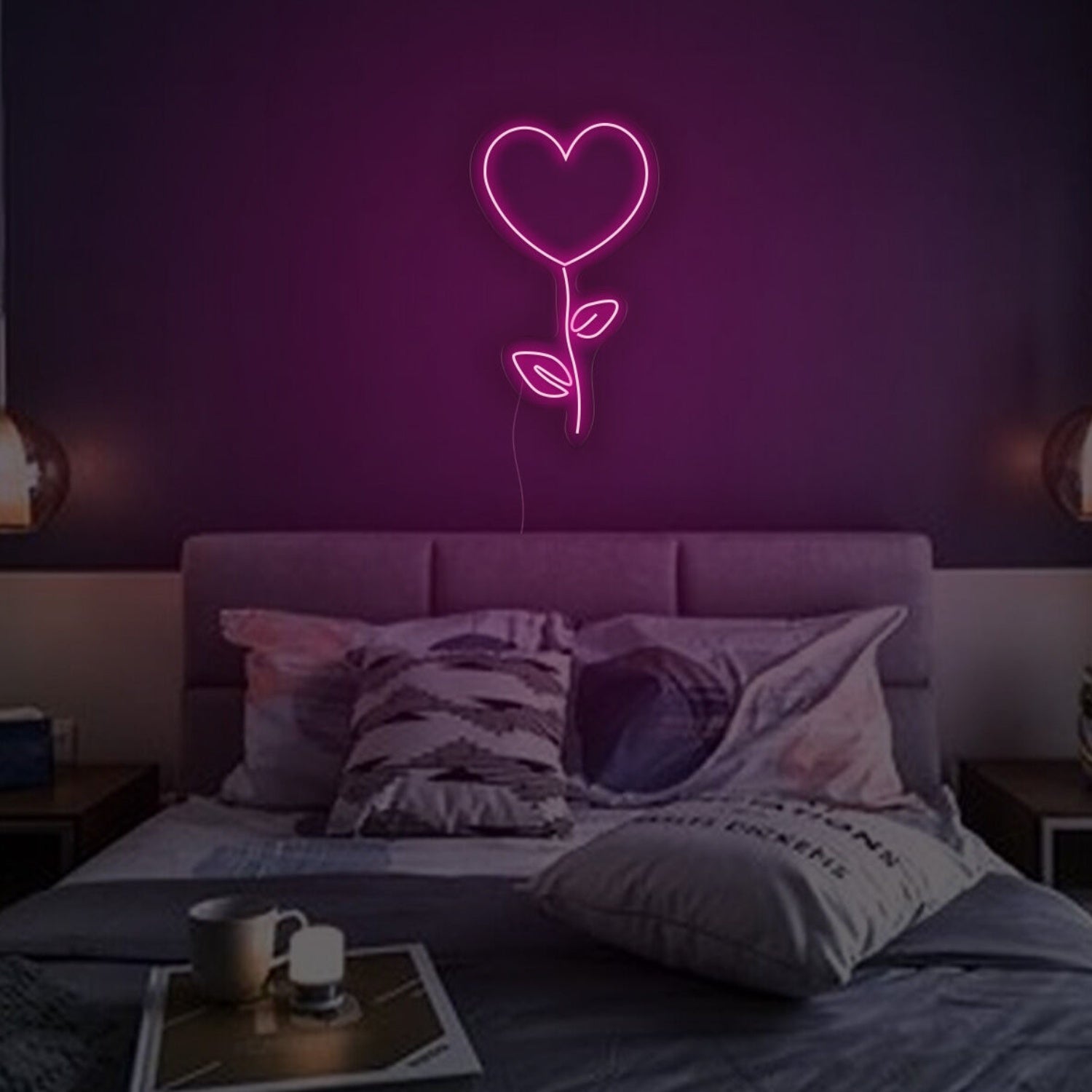 Heartroses For Love Neon Sign | Shineneon