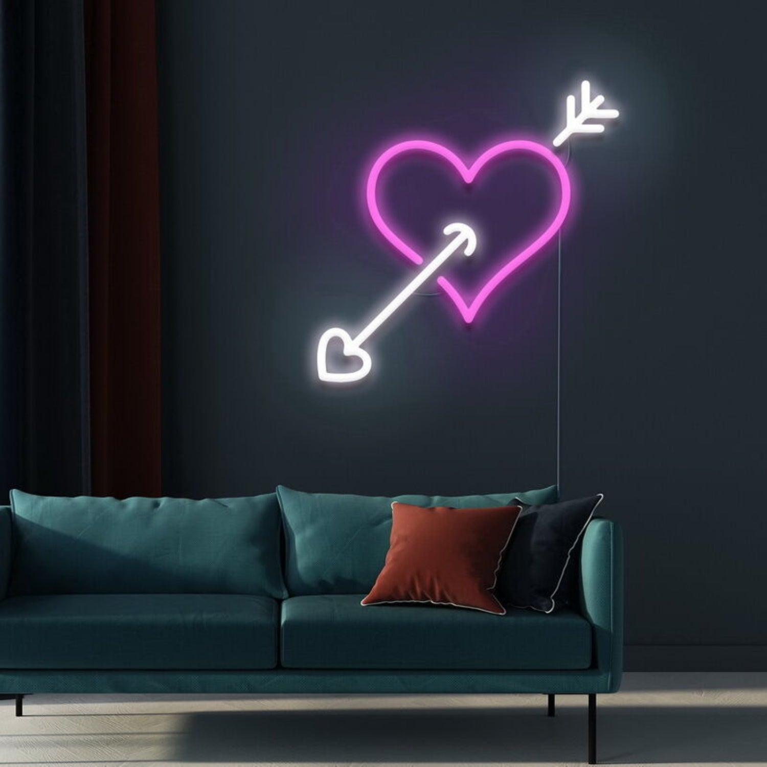 Hearts Neon Sign For Romantic Settings | Shineneon