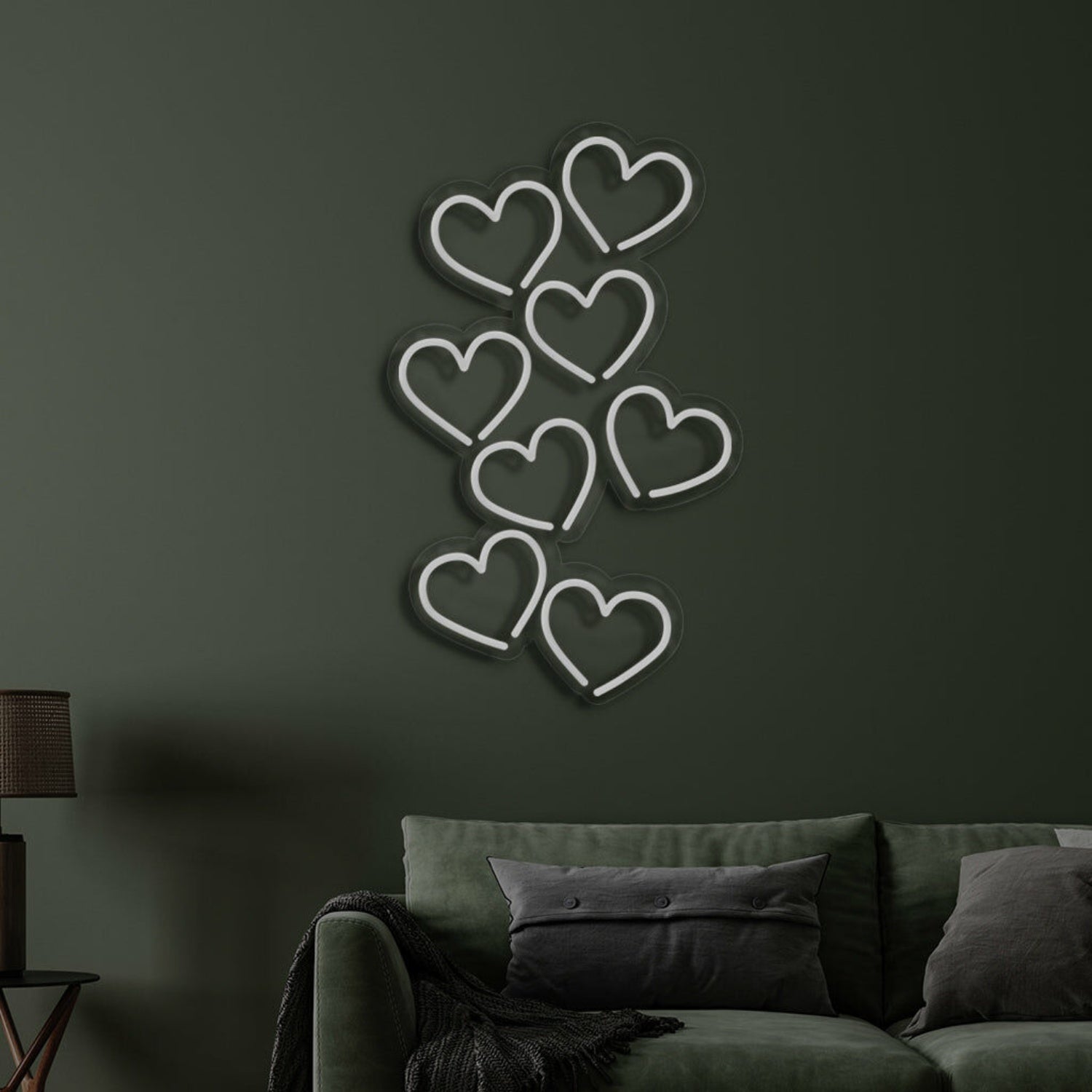Hearts Neon Sign Love And Romance In Radiant Light | Shineneon