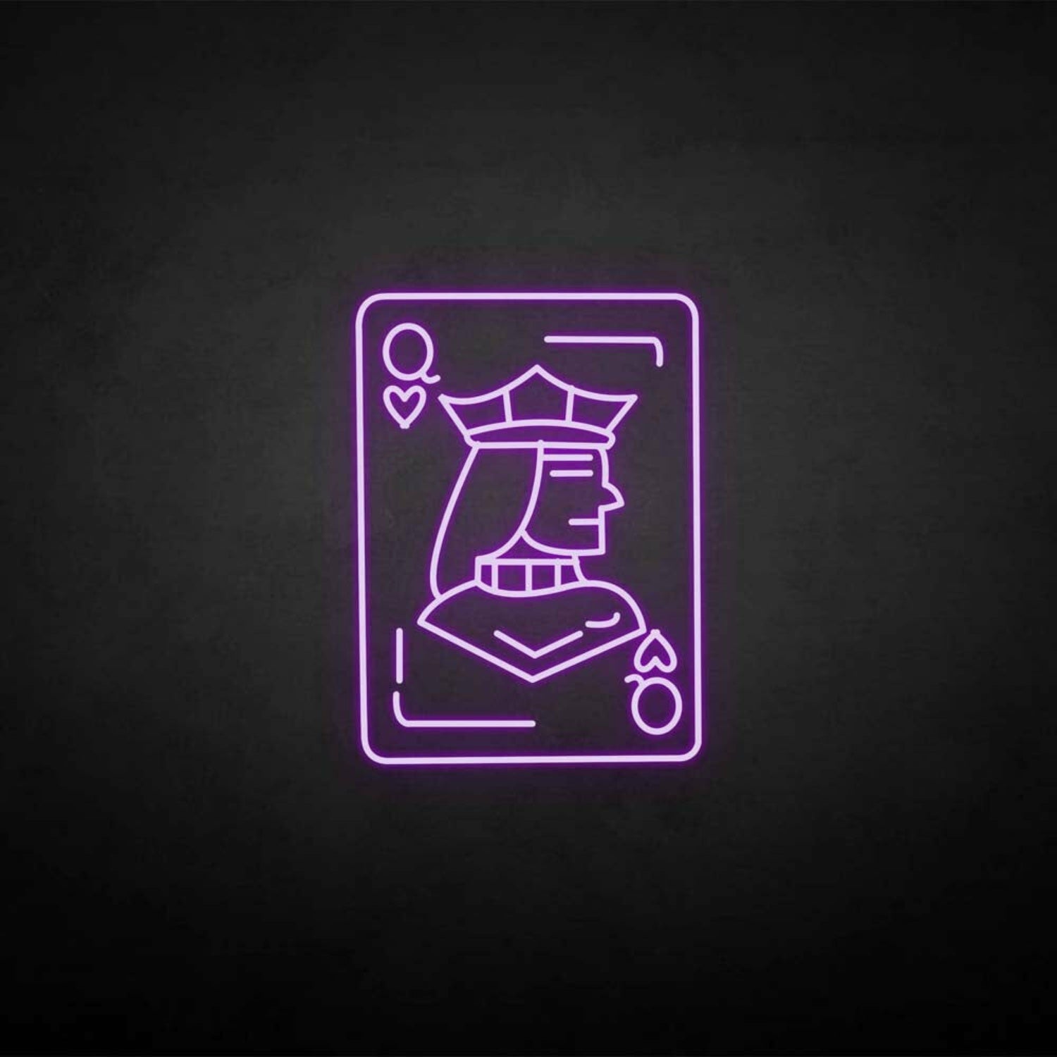 Hearts Q Led Neon Sign - Shineneon