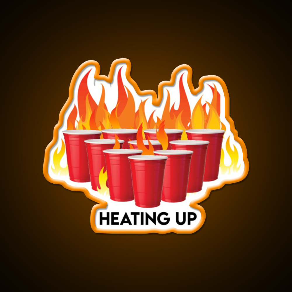 Heating Up Beer Bar Decor Led Neon Sign Rgb Color - LED neon sign view 6