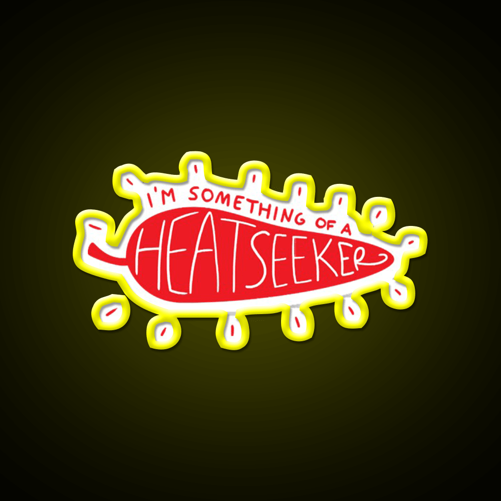 Heatseeker Fast Food Led Neon Sign For Burger Place Rgb Color - Shineneon