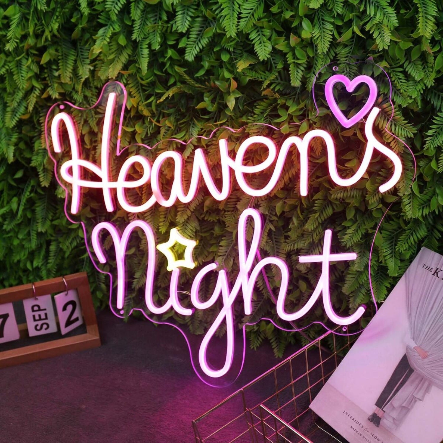 Heavens Night Pink Led Neon Sign | Shineneon