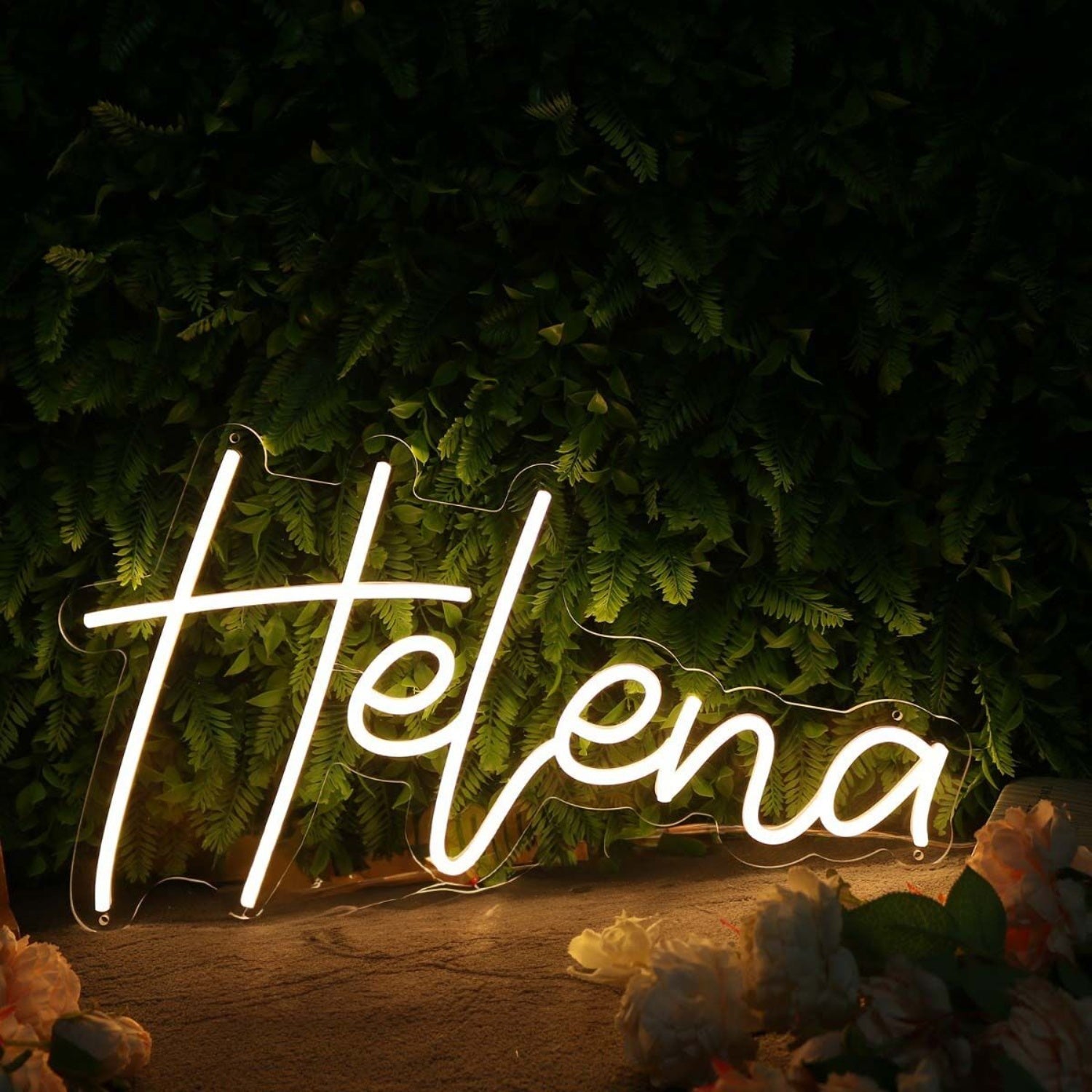 Helena Yellow Led Neon Sign - Shineneon