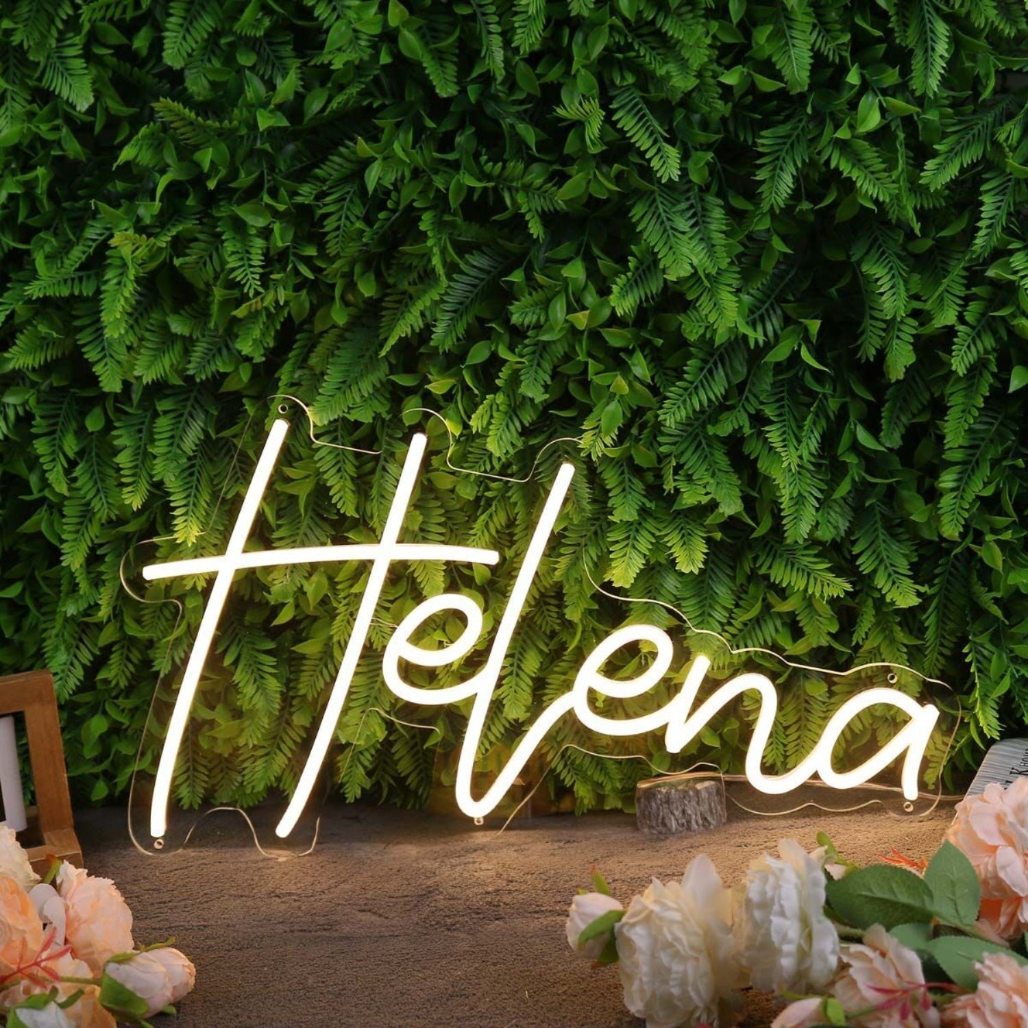 Helena Yellow Led Neon Sign - Shineneon