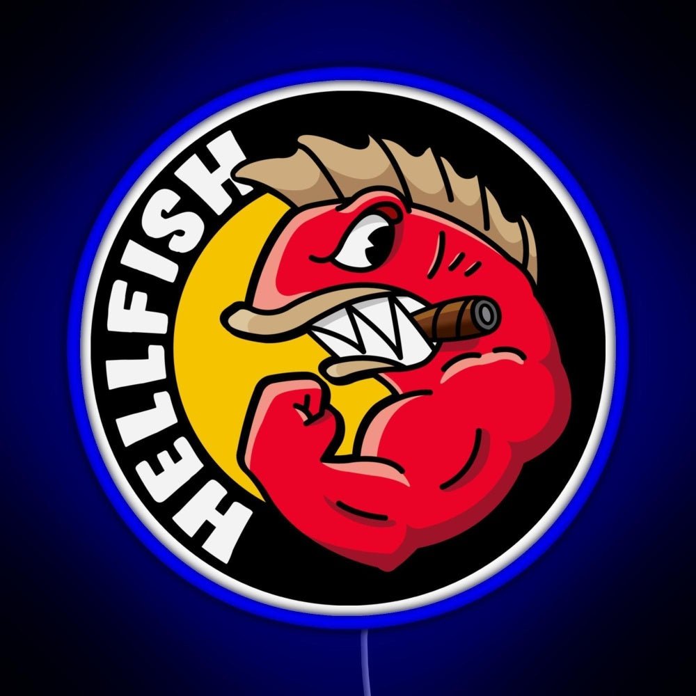 Hellfish 19 Rgb Led Neon Sign Pop Wall Art - Shineneon