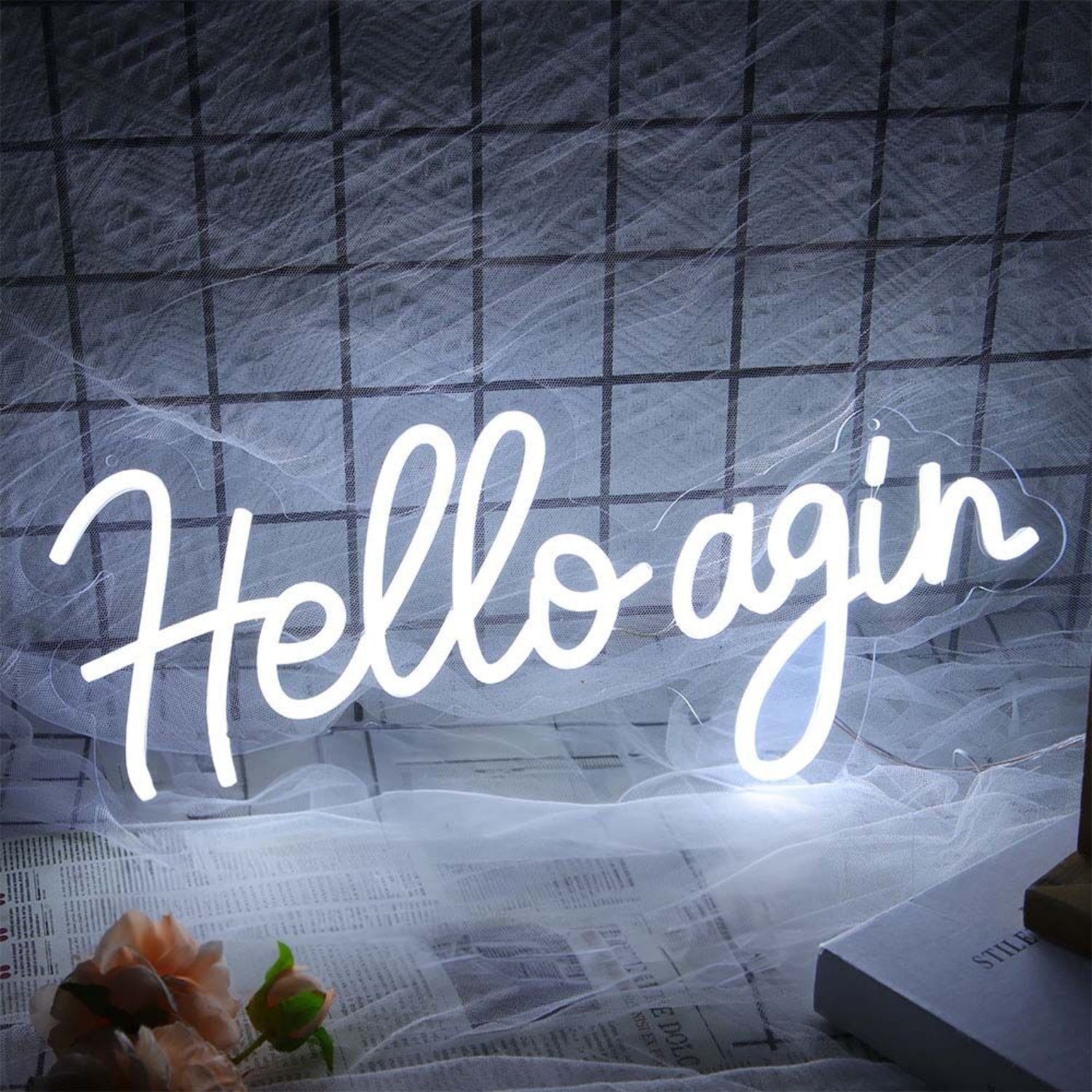 Hello Agin Led Neon Sign - Shineneon