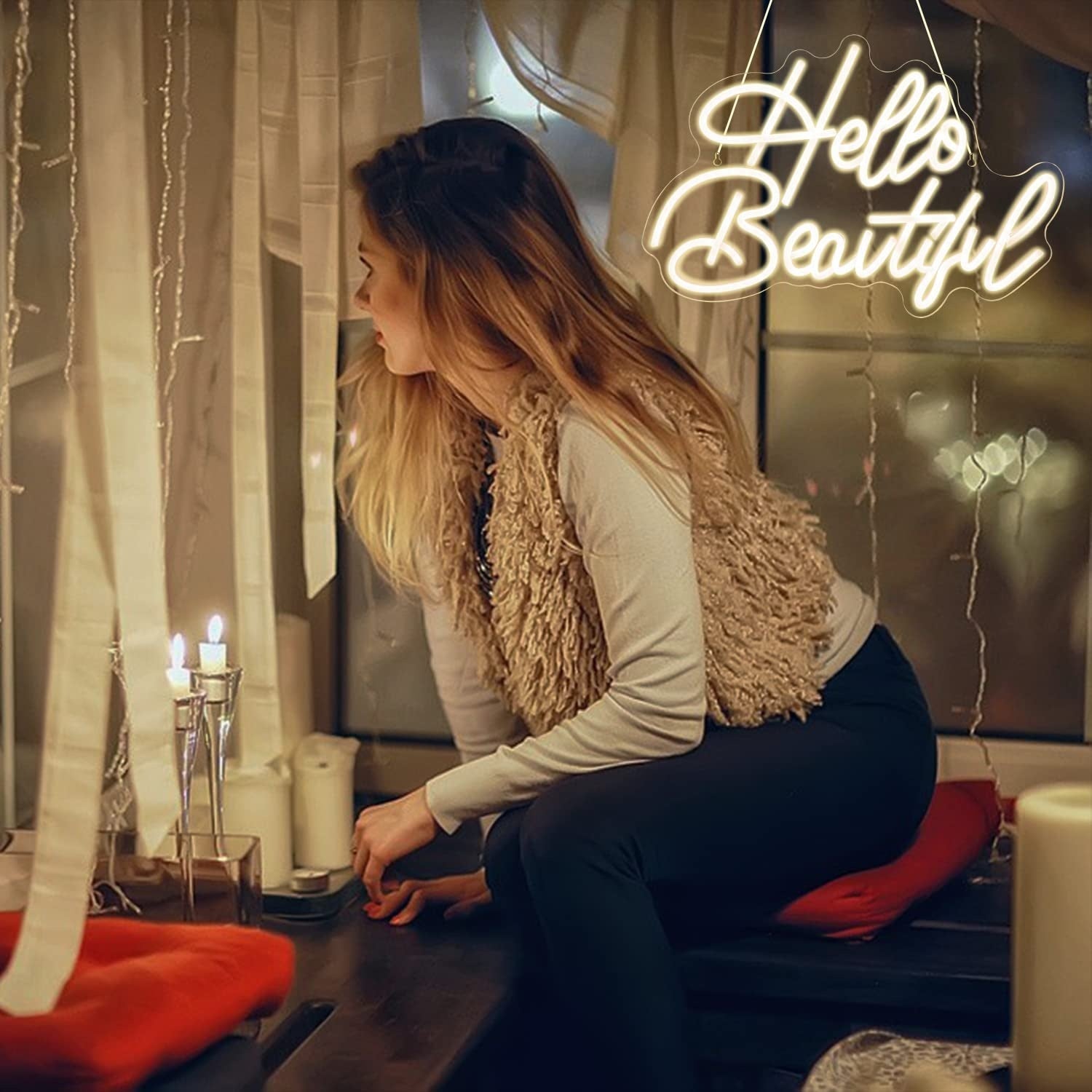 Hello Beautiful Led Neon Light Sign | Shineneon