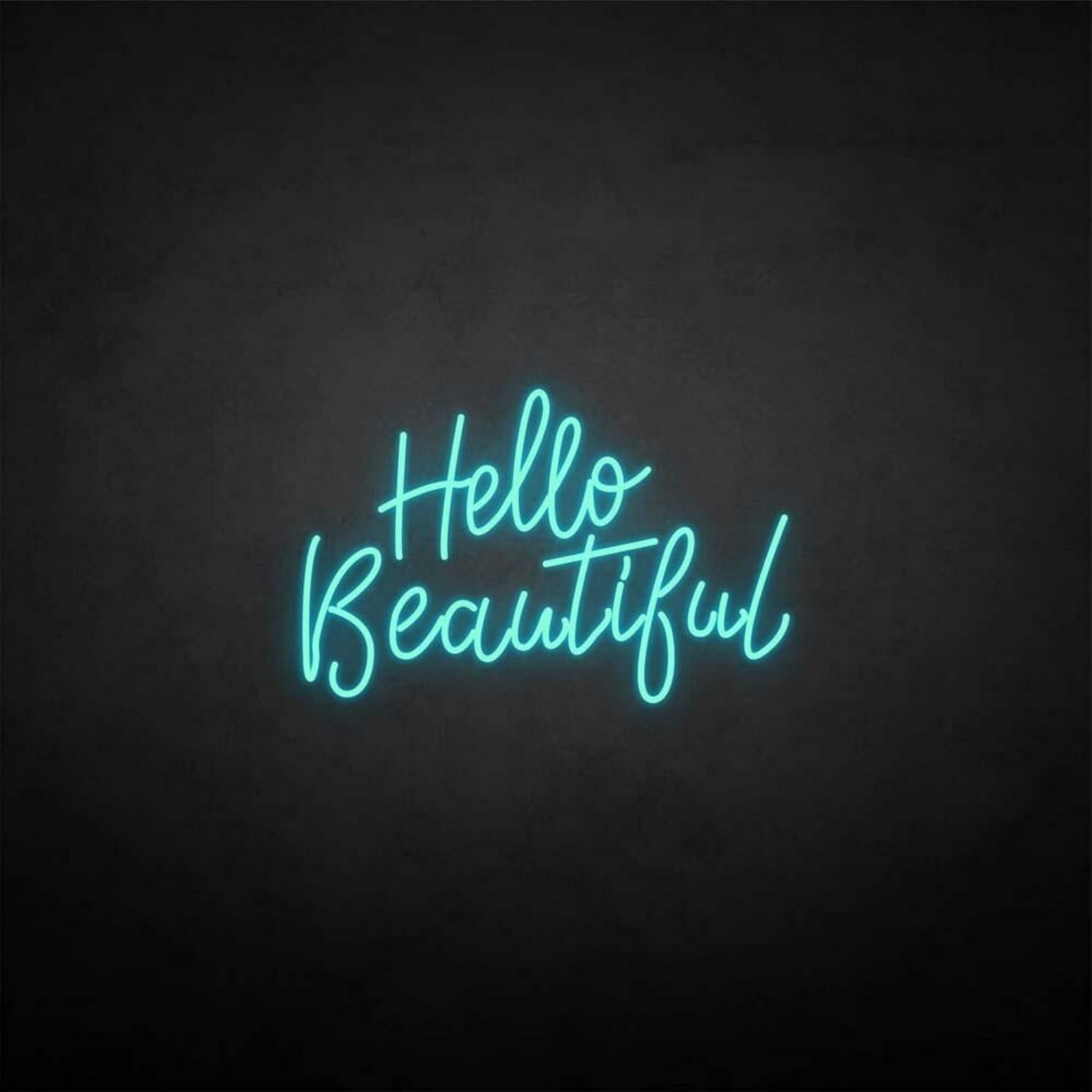 Hello Beautiful Led Neon Sign - Shineneon