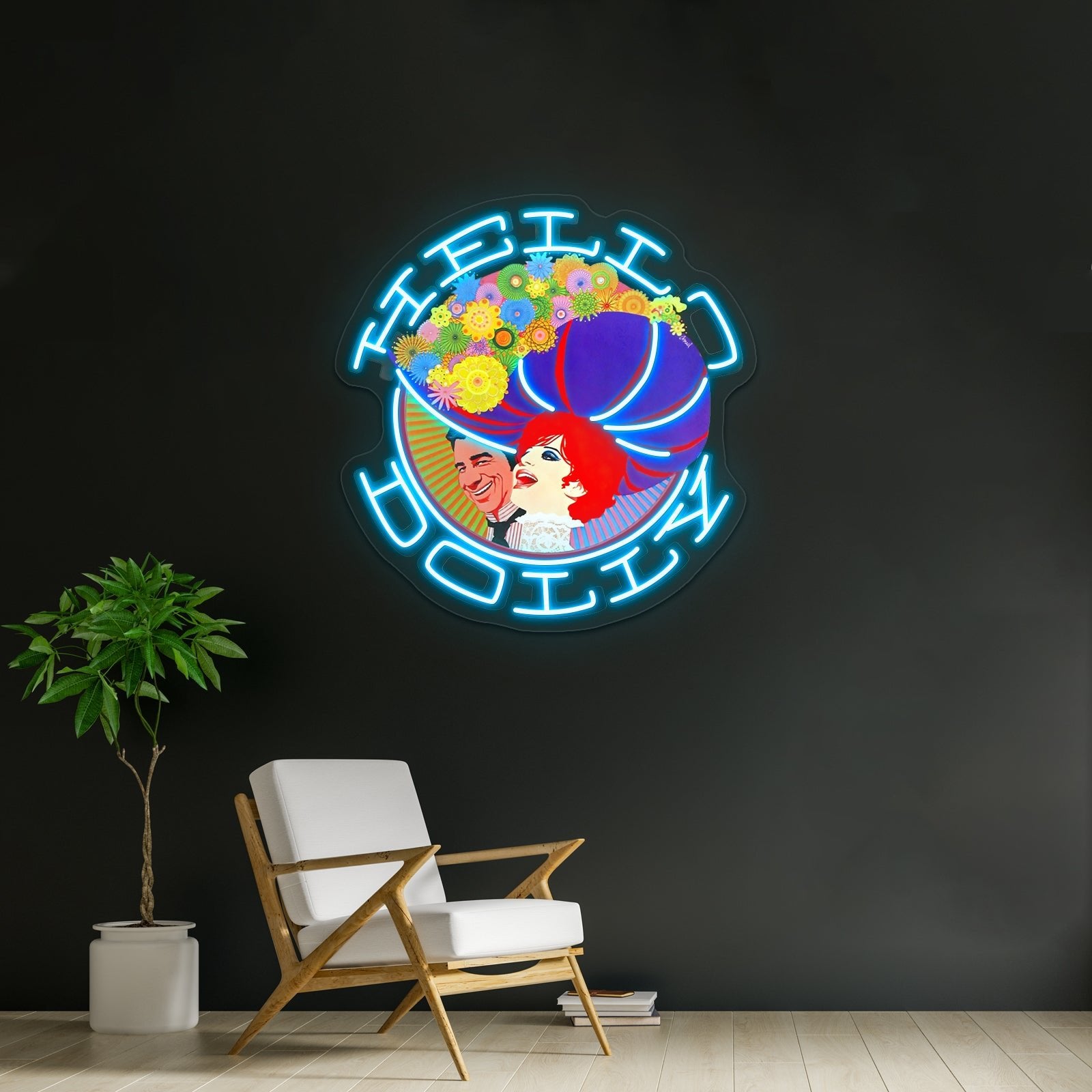 Hello Dolly Romantic Comedy Essential Artwork Large Neon Signs - Shineneon