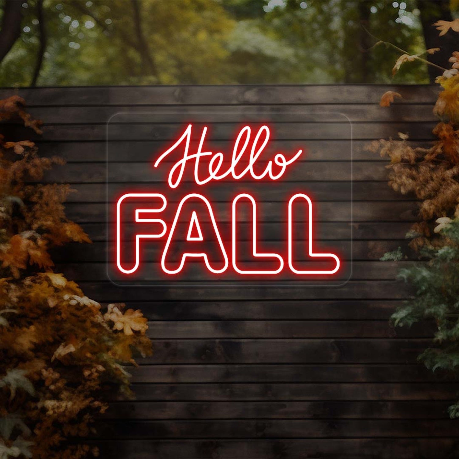 Hello Fall Led Neon Sign | Shineneon