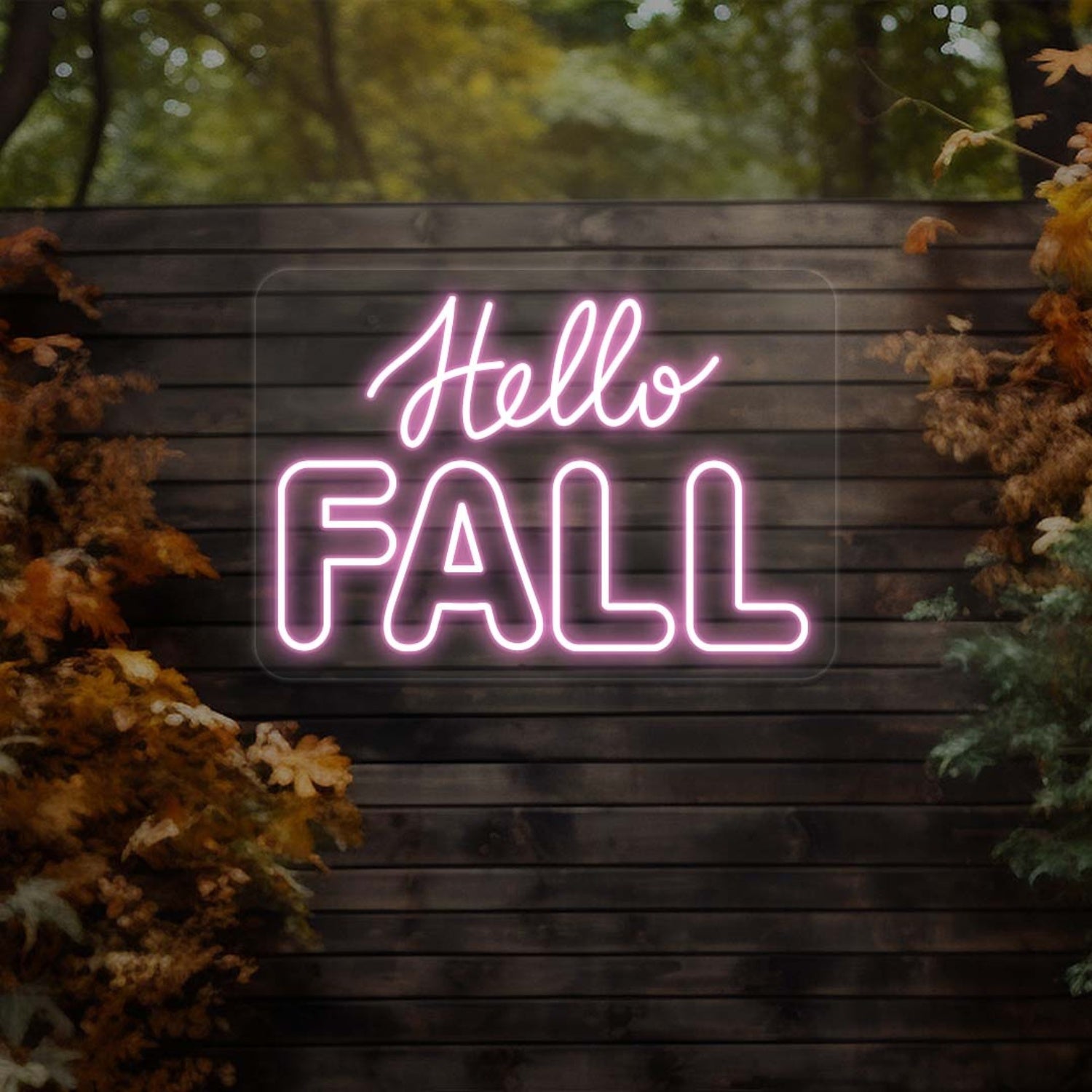 Hello Fall Led Neon Sign | Shineneon