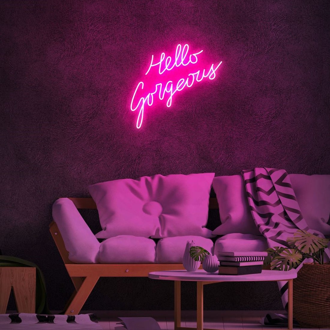Hello Gorgeous Led Sign Business Neon Sign - Shineneon