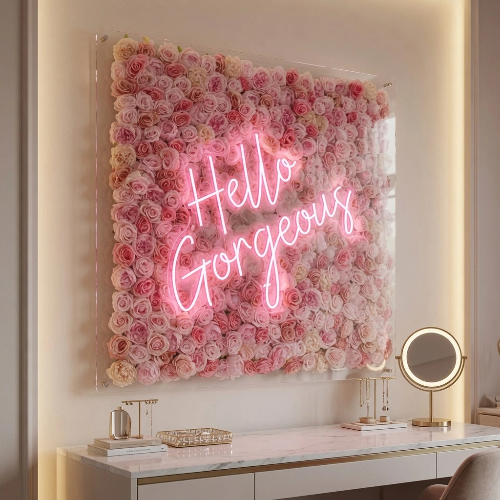 Hello Gorgeous Room Decor LED Neon Sign - 02 High-Converting Product Image