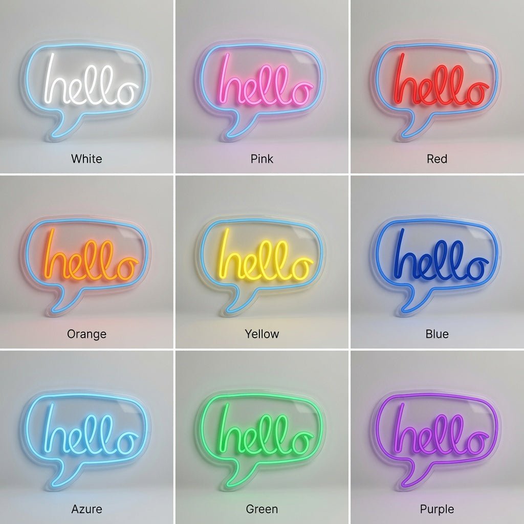 Hello LED Neon Sign - Shineneon
