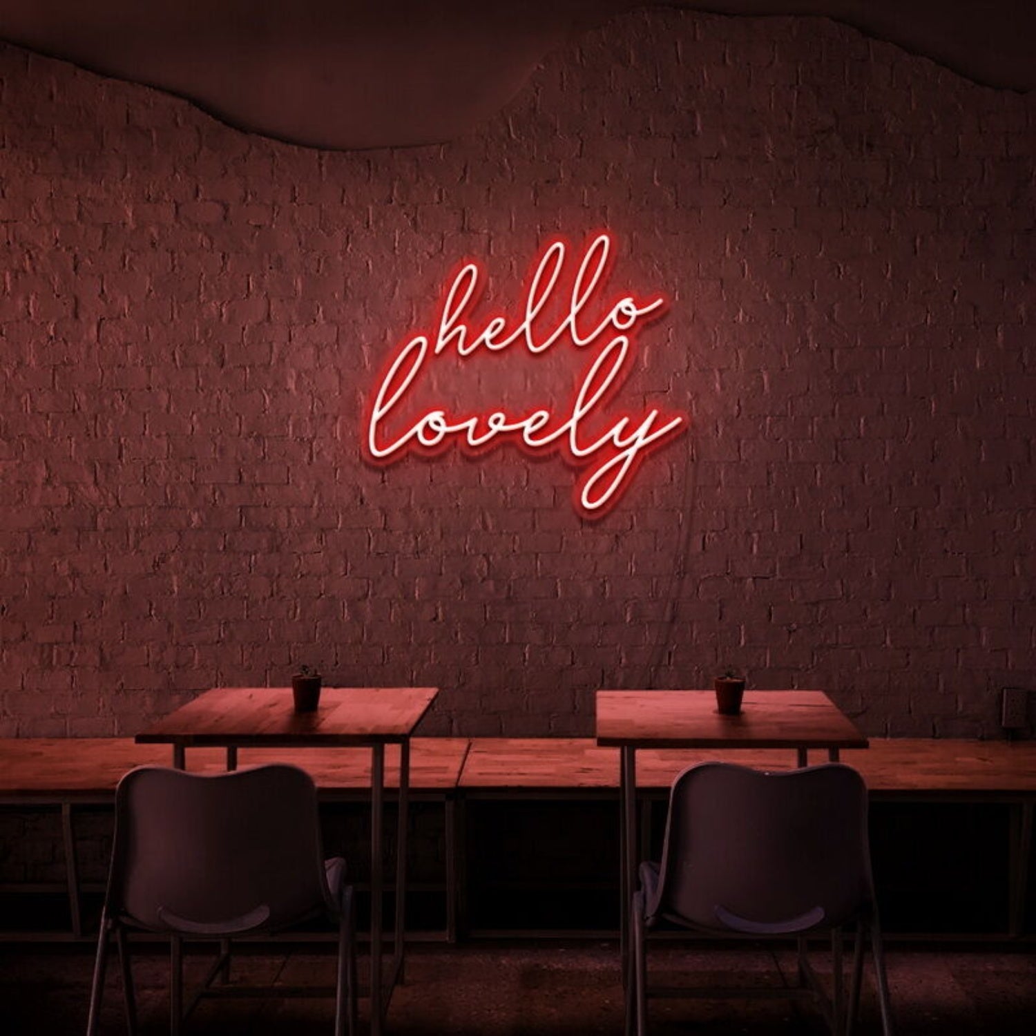 Hello Lovely Led Neon Sign Sweet And Welcoming Touch - Shineneon