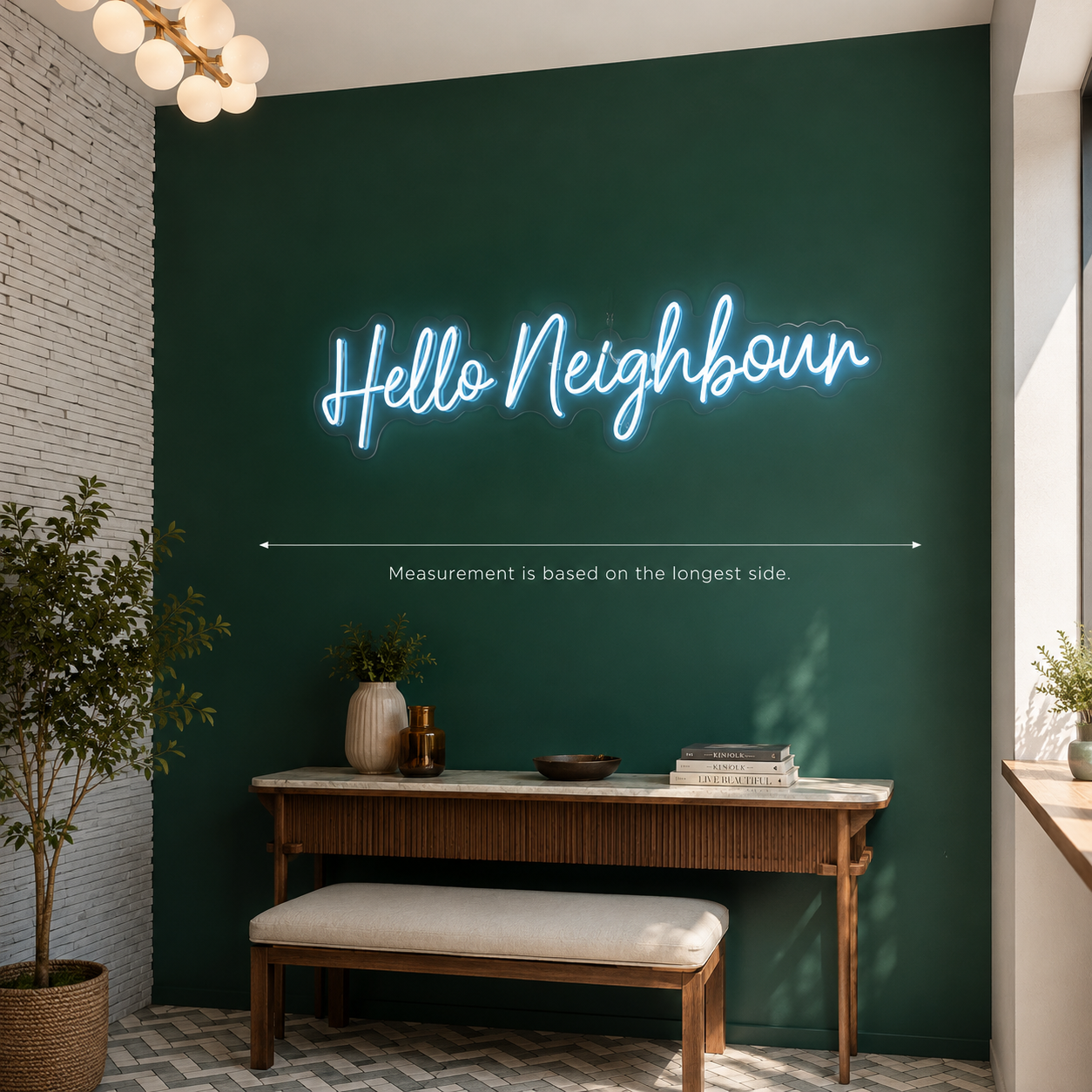 Hello Neighbours LED Neon Sign - 04 Size Image