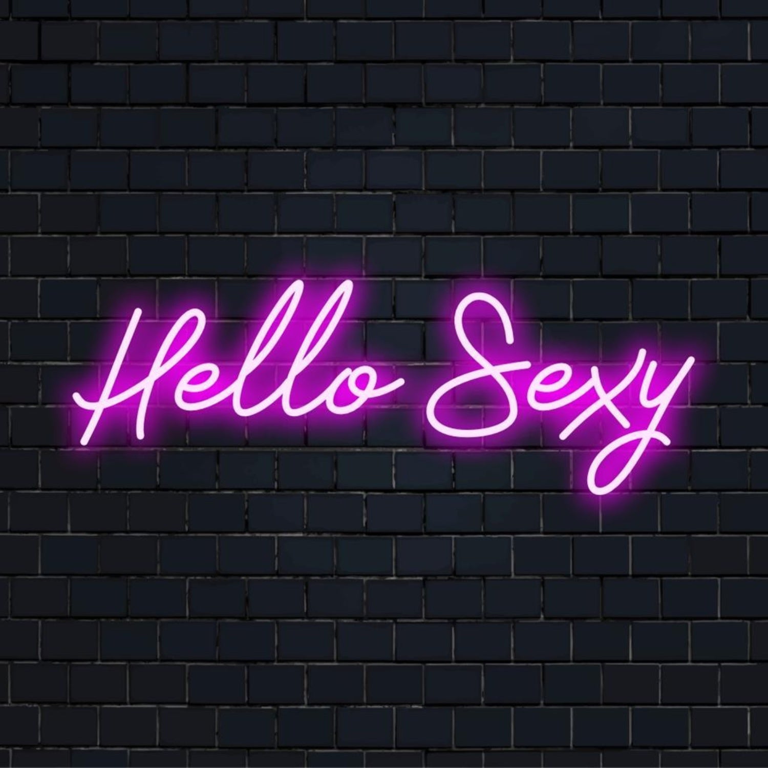 Hello Sexy Pink Purple Led Neon Sign For Nightclub Bar Party Decor | Shineneon