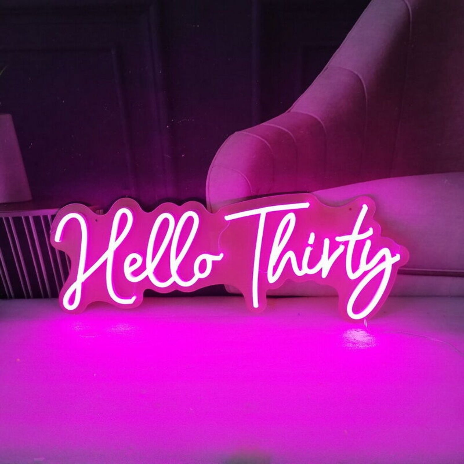 Hello Thirty Neon Sign | Shineneon