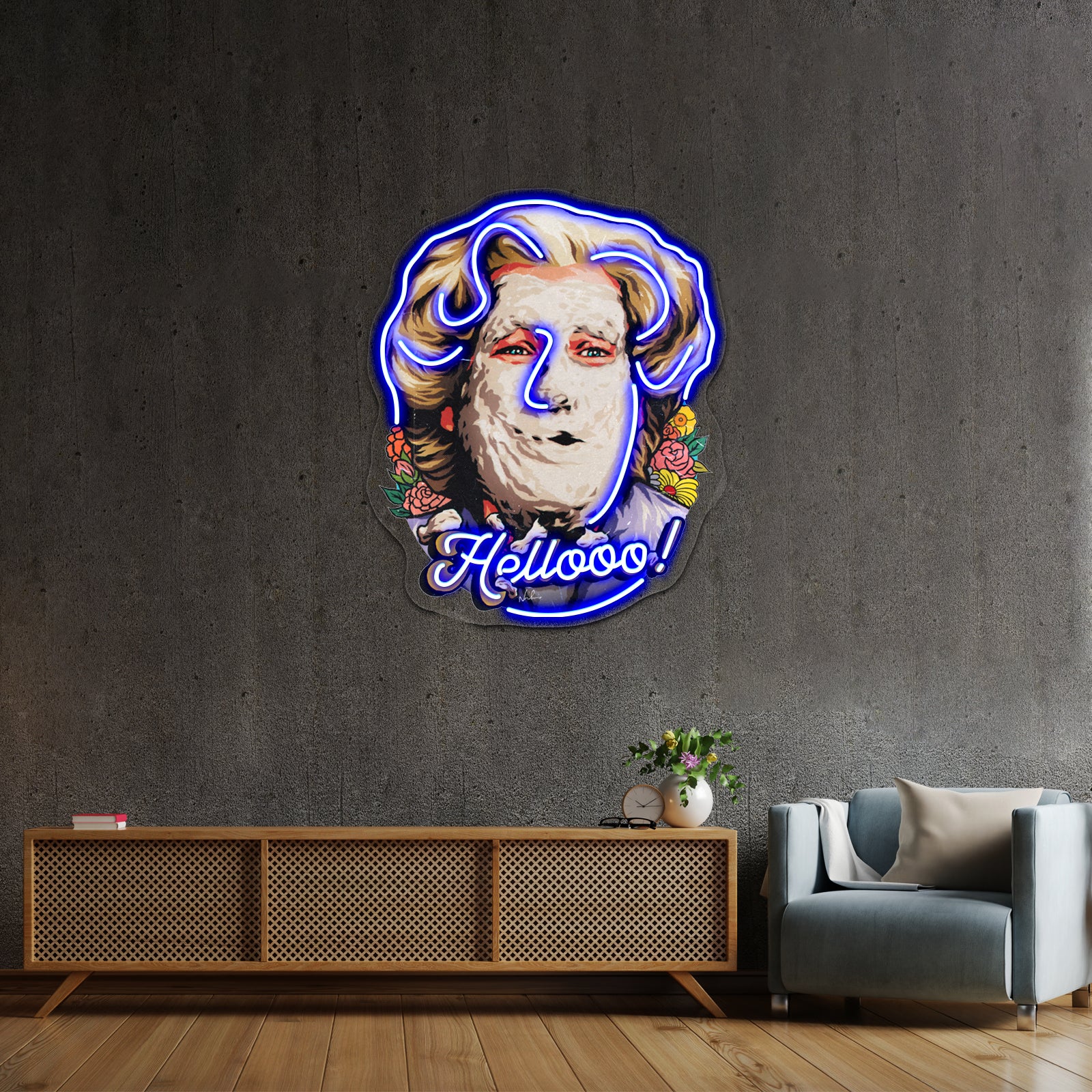 Hellooo Artwork Large Neon Signs | Shineneon