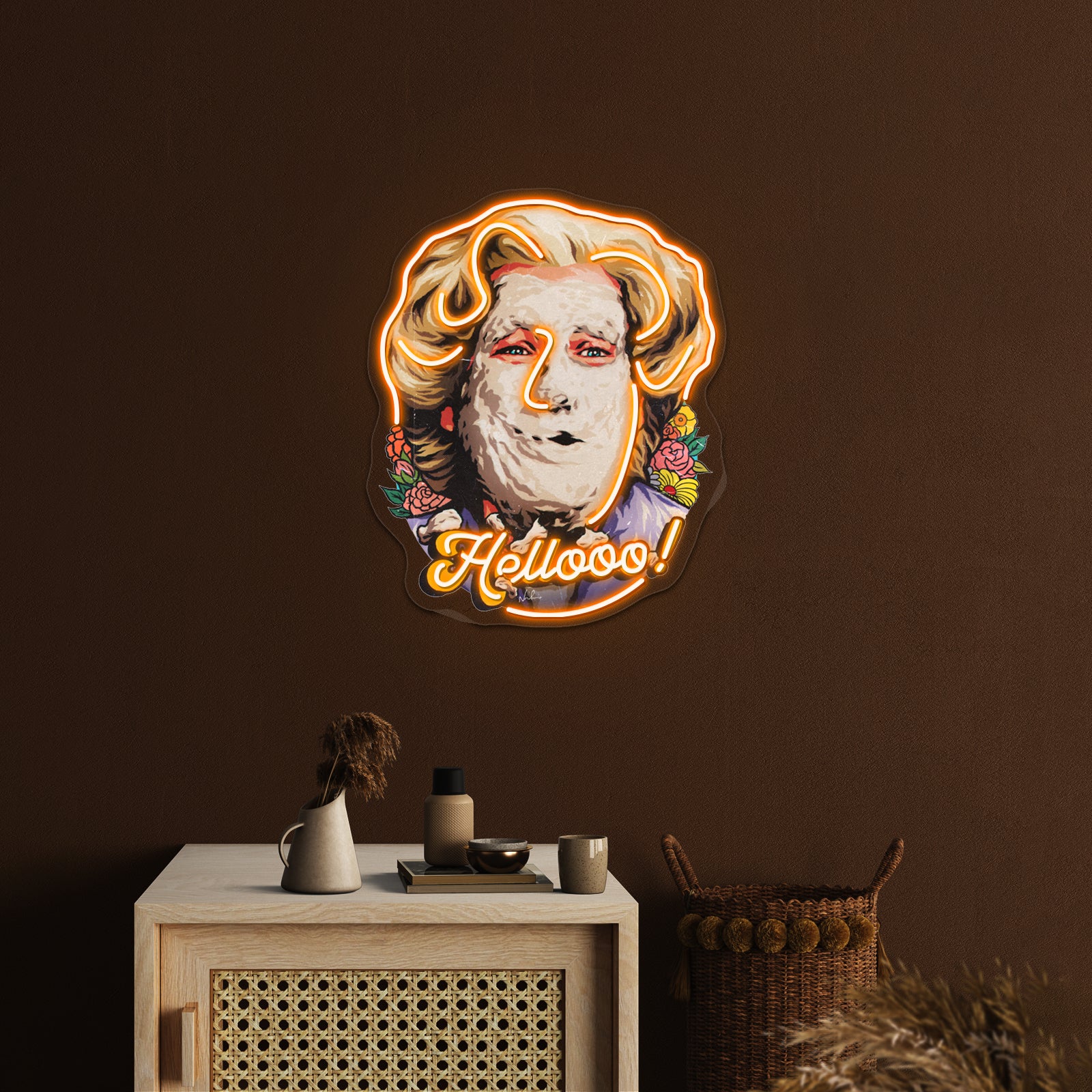 Hellooo Artwork Large Neon Signs | Shineneon