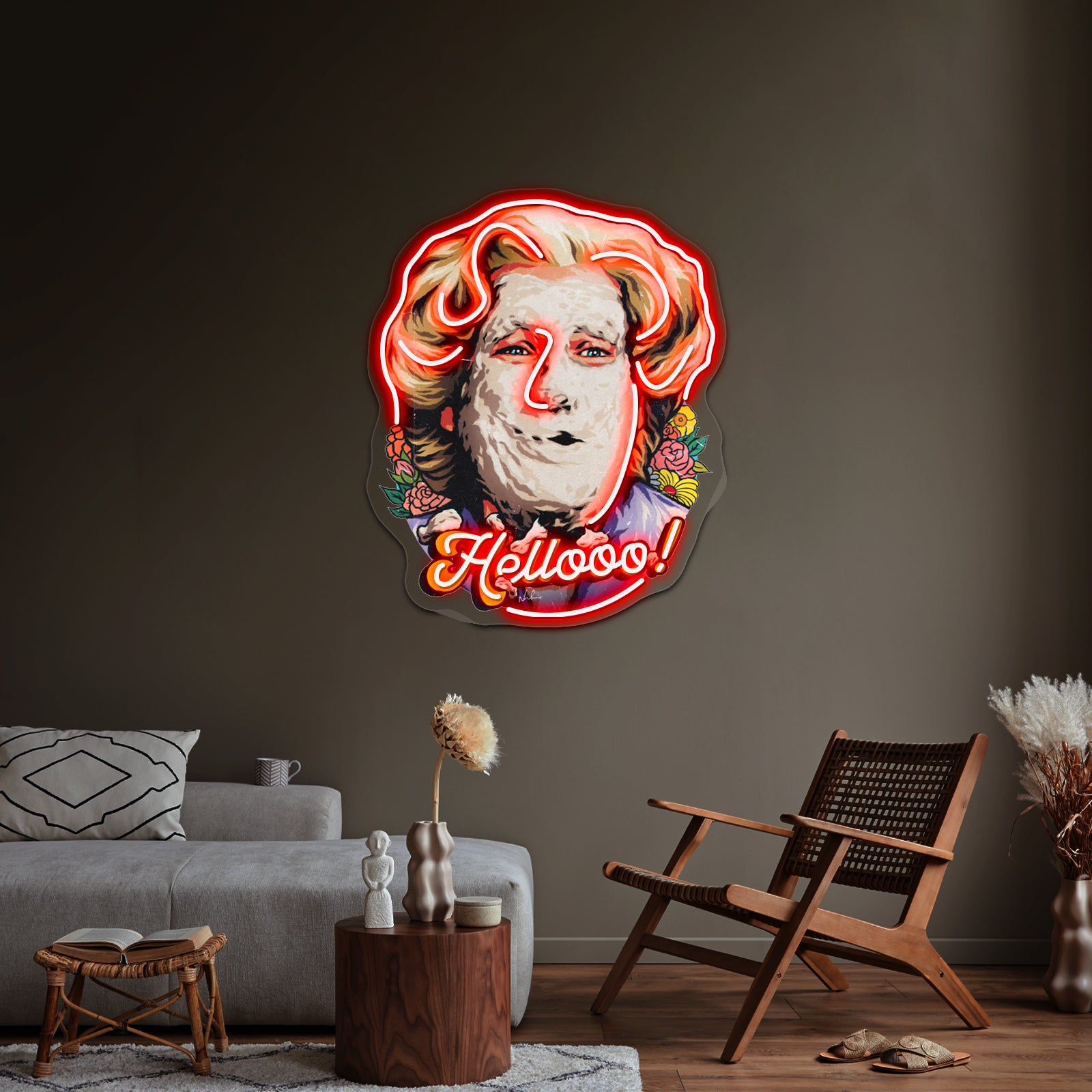 Hellooo Artwork Large Neon Signs | Shineneon