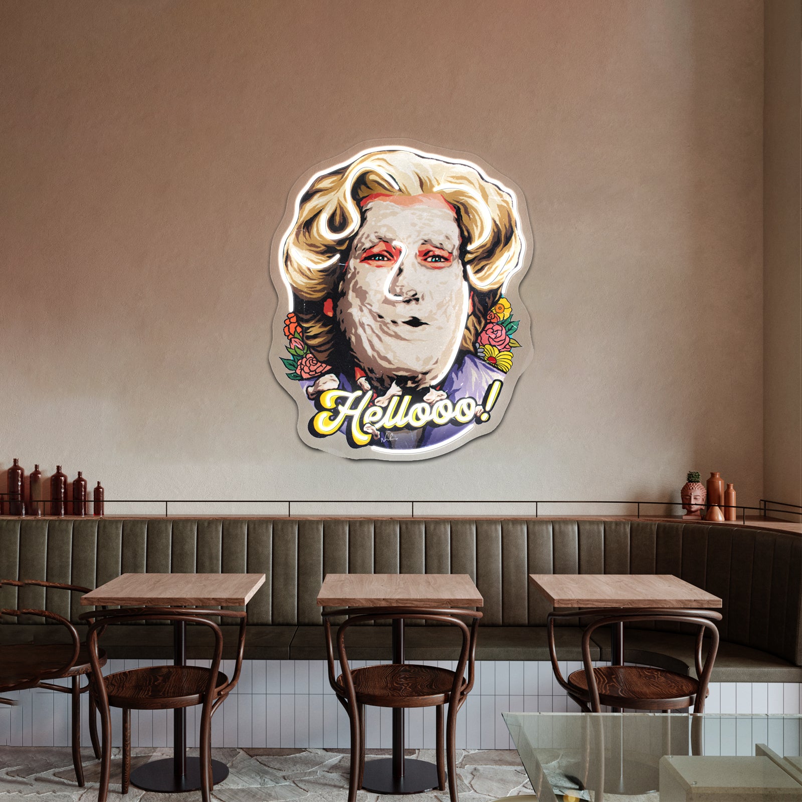 Hellooo Artwork Large Neon Signs | Shineneon