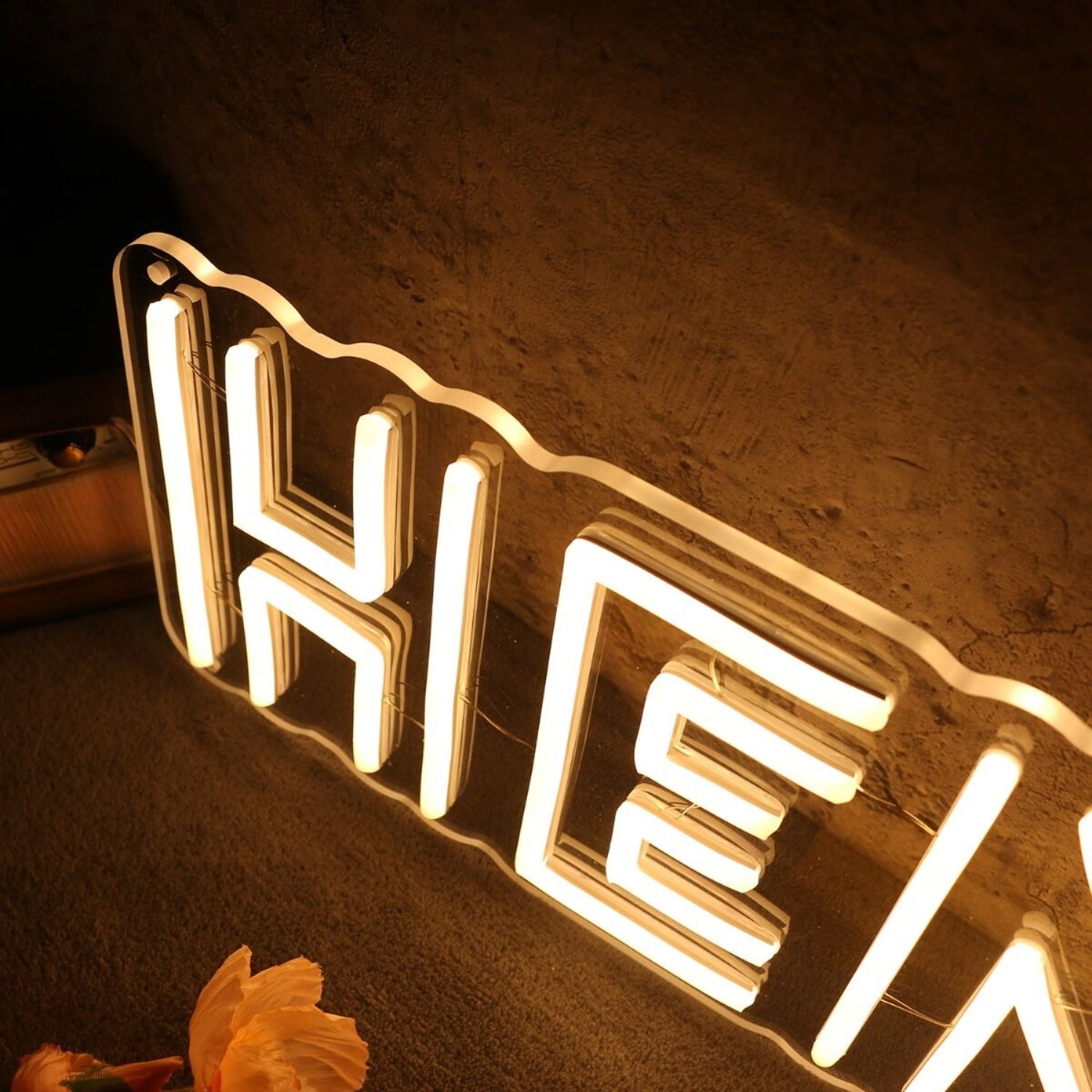 Henrik Yellow Led Neon Sign - Shineneon