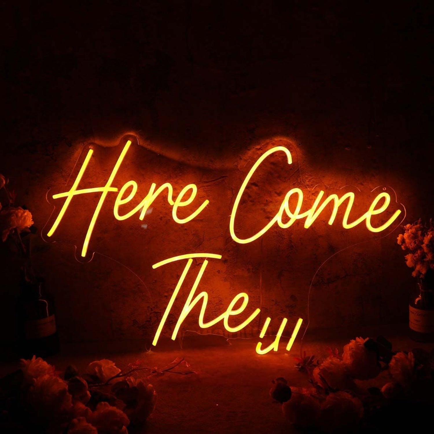 Here Come The Yellow Led Neon Sign | Shineneon