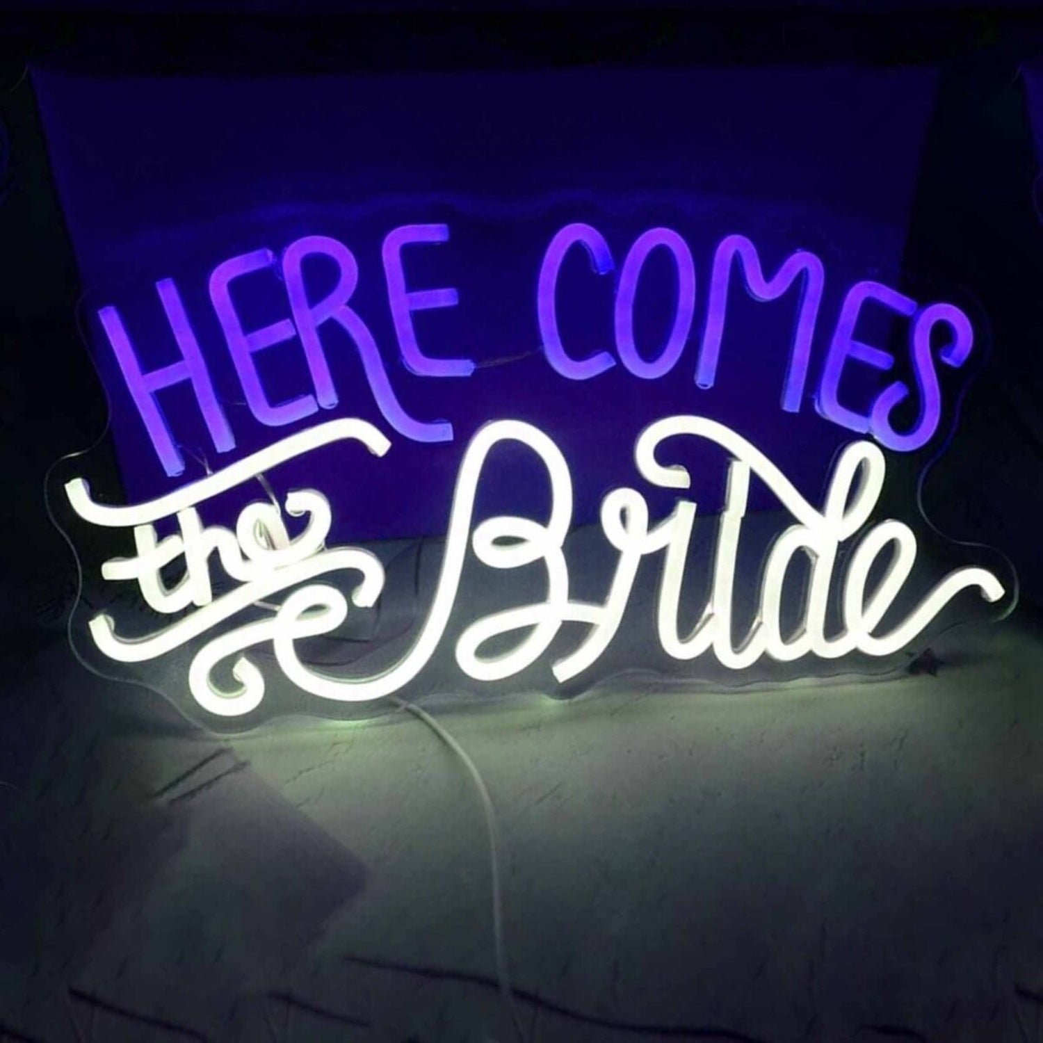 Here Comes The Bride Led Neon Sign | Shineneon