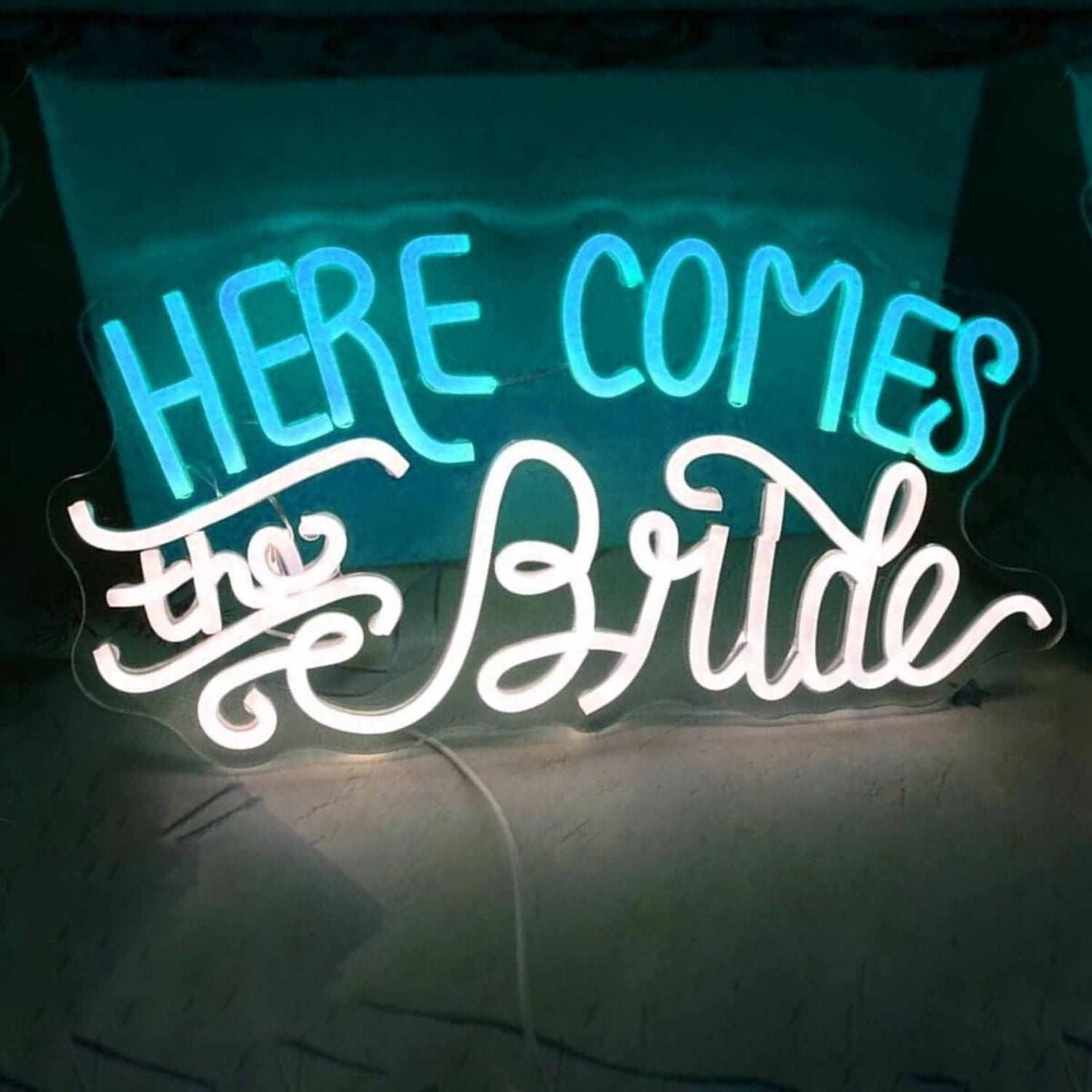 Here Comes The Bride Led Neon Sign | Shineneon