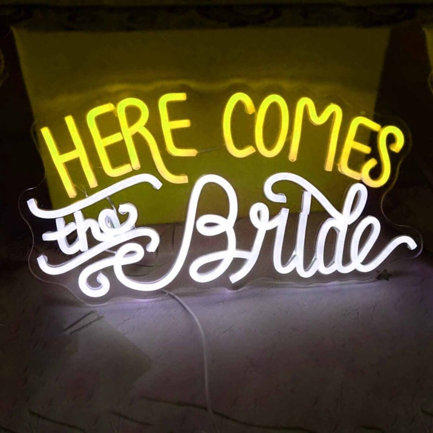Here Comes The Bride Led Neon Sign | Shineneon