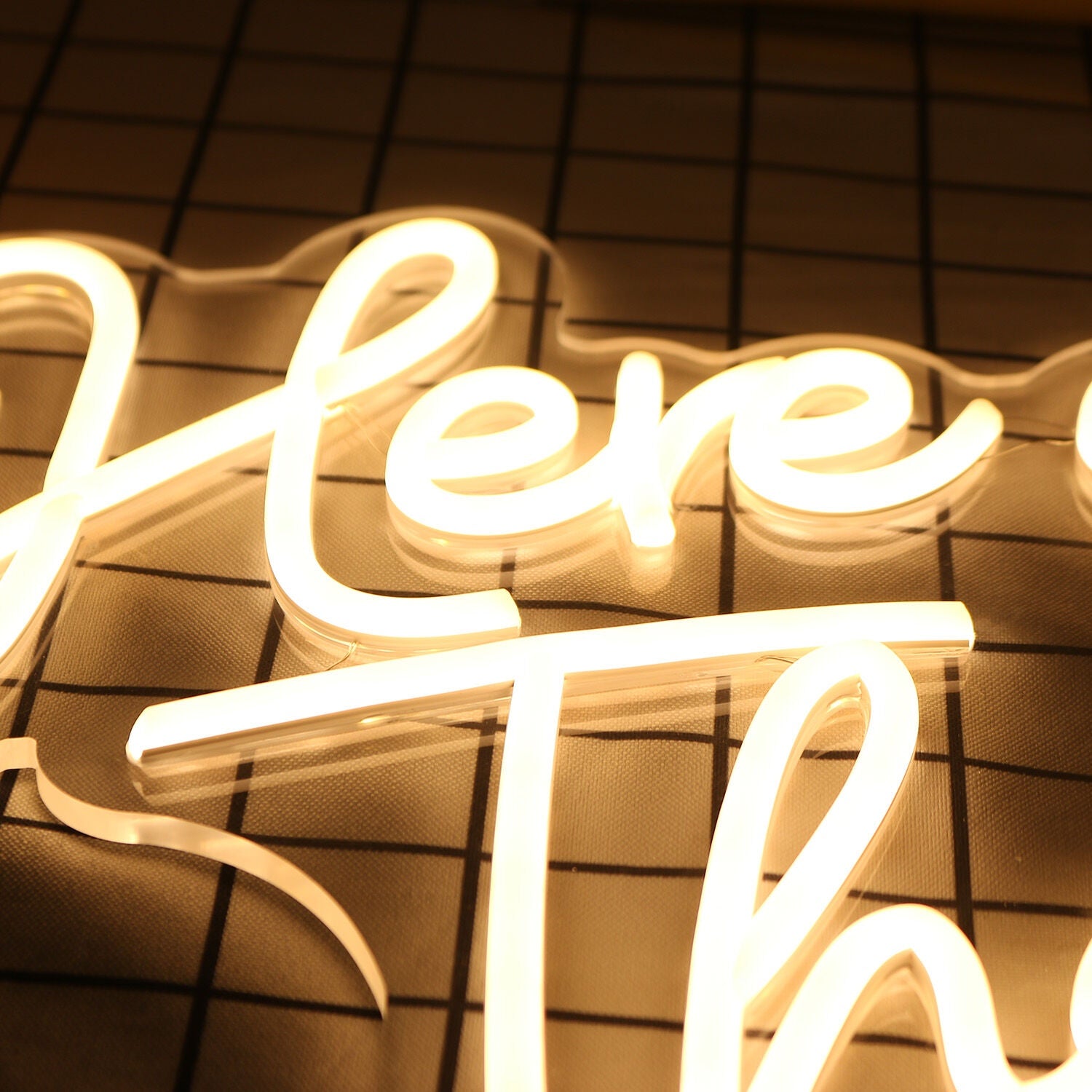 Here Comes The Son Yellow Led Neon Sign - Shineneon