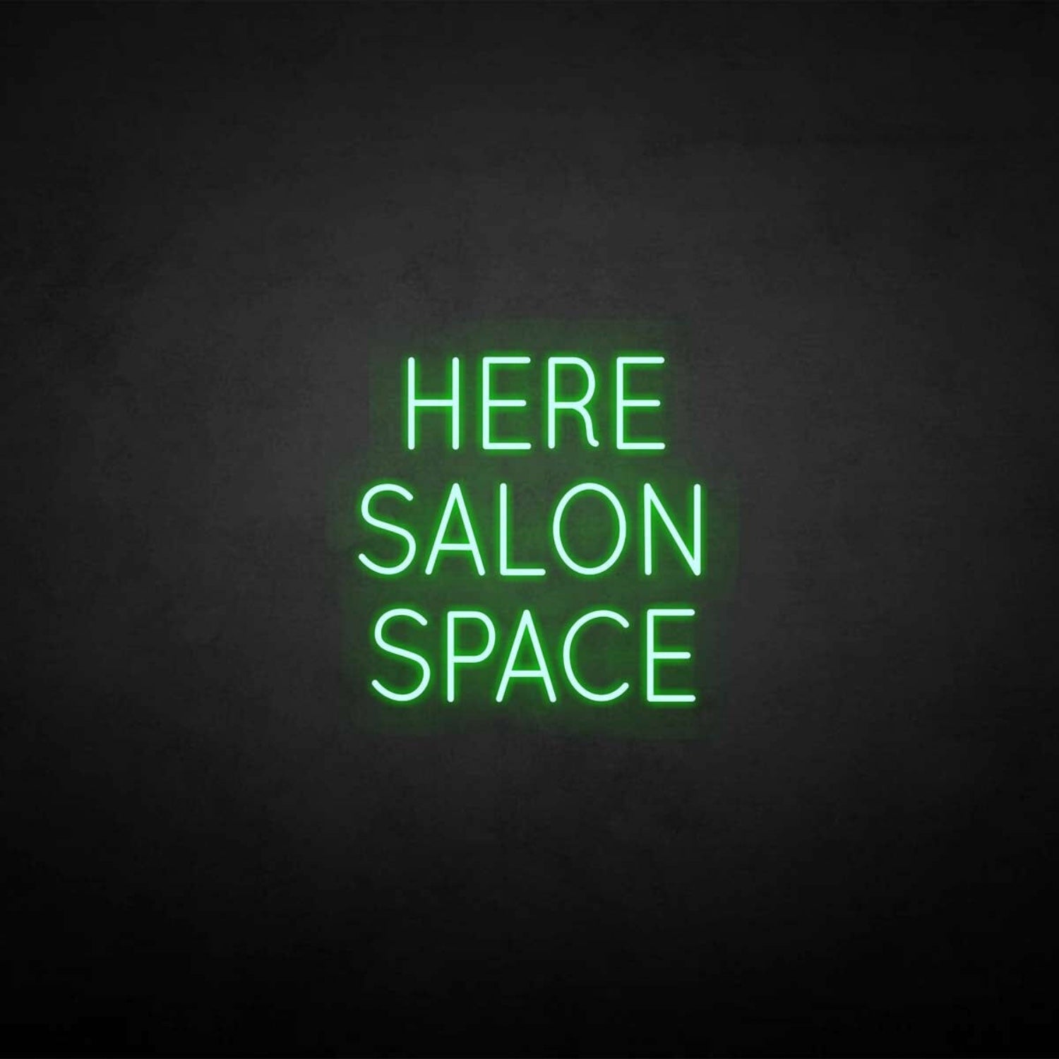 Here Salon Space Neon Sign | Shineneon