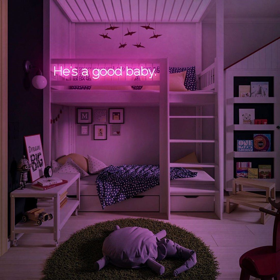 Hes A Good Baby Led Sign Business Neon Sign - Shineneon