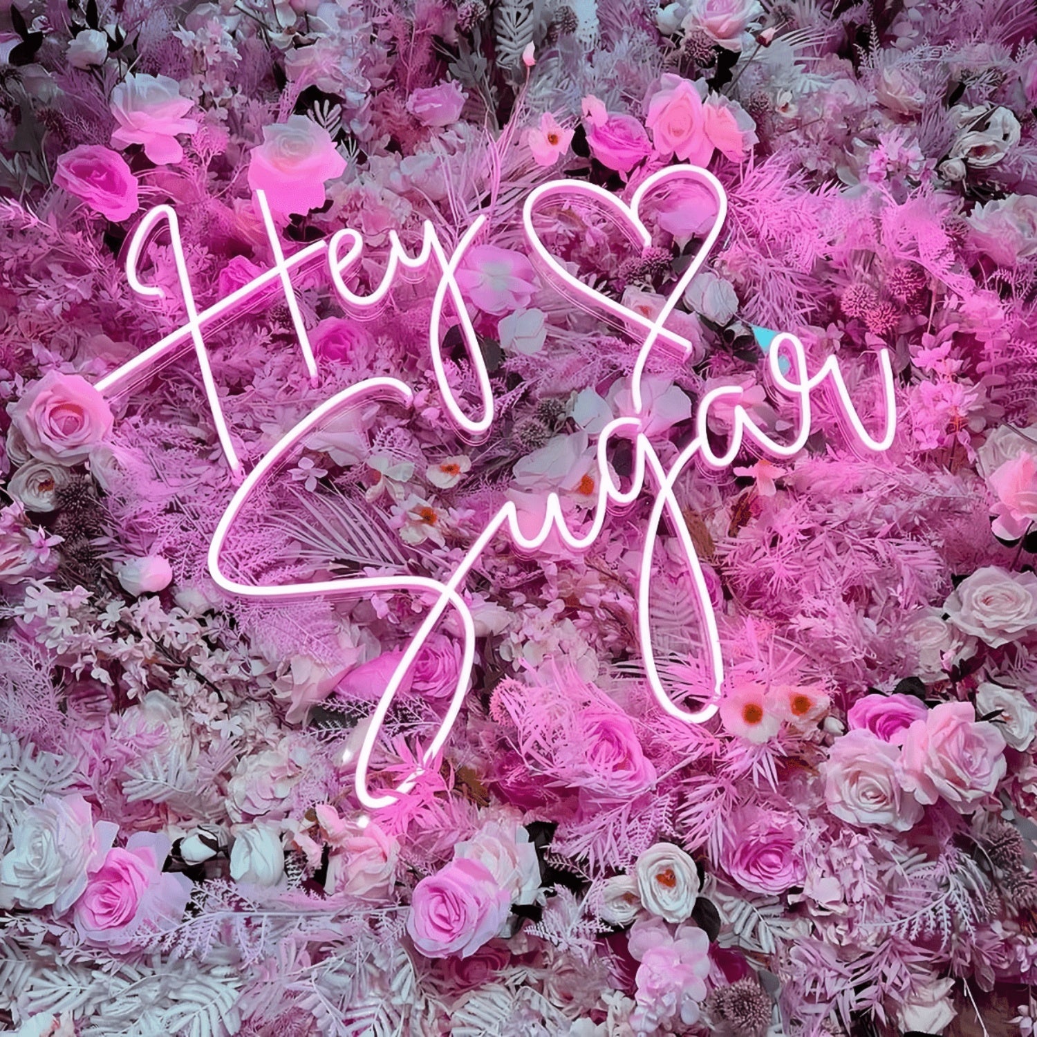 Hey Sugar Neon Sign Sweeten Up Your With Retro Charm | Shineneon
