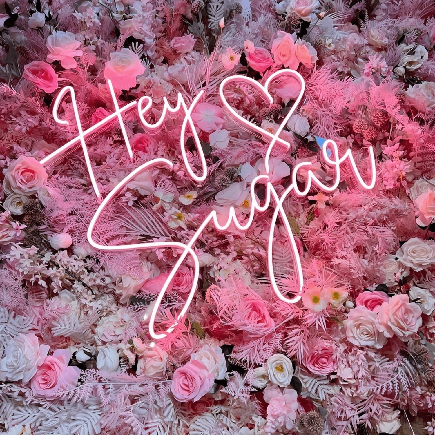 Hey Sugar Neon Sign Sweeten Up Your With Retro Charm | Shineneon