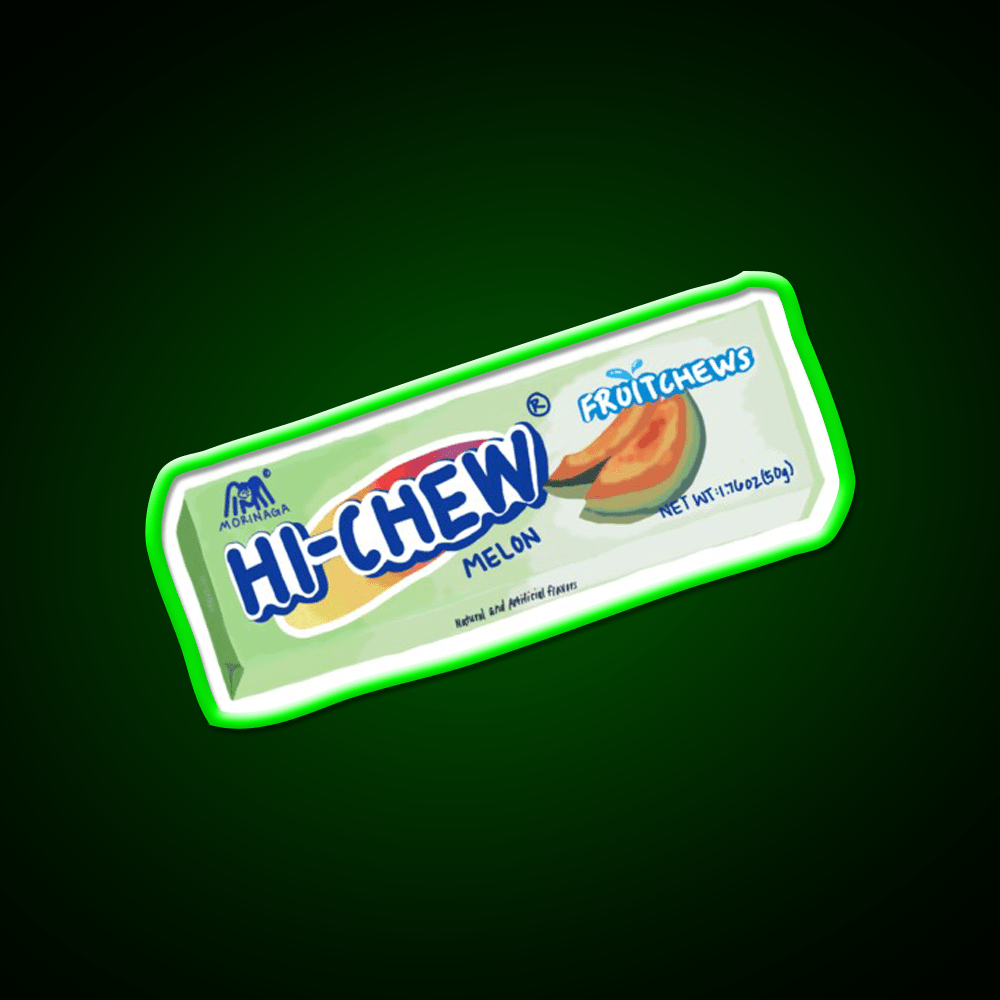 Hi Chew Melon Snack Food Led Neon Sign Rgb Color - Shineneon