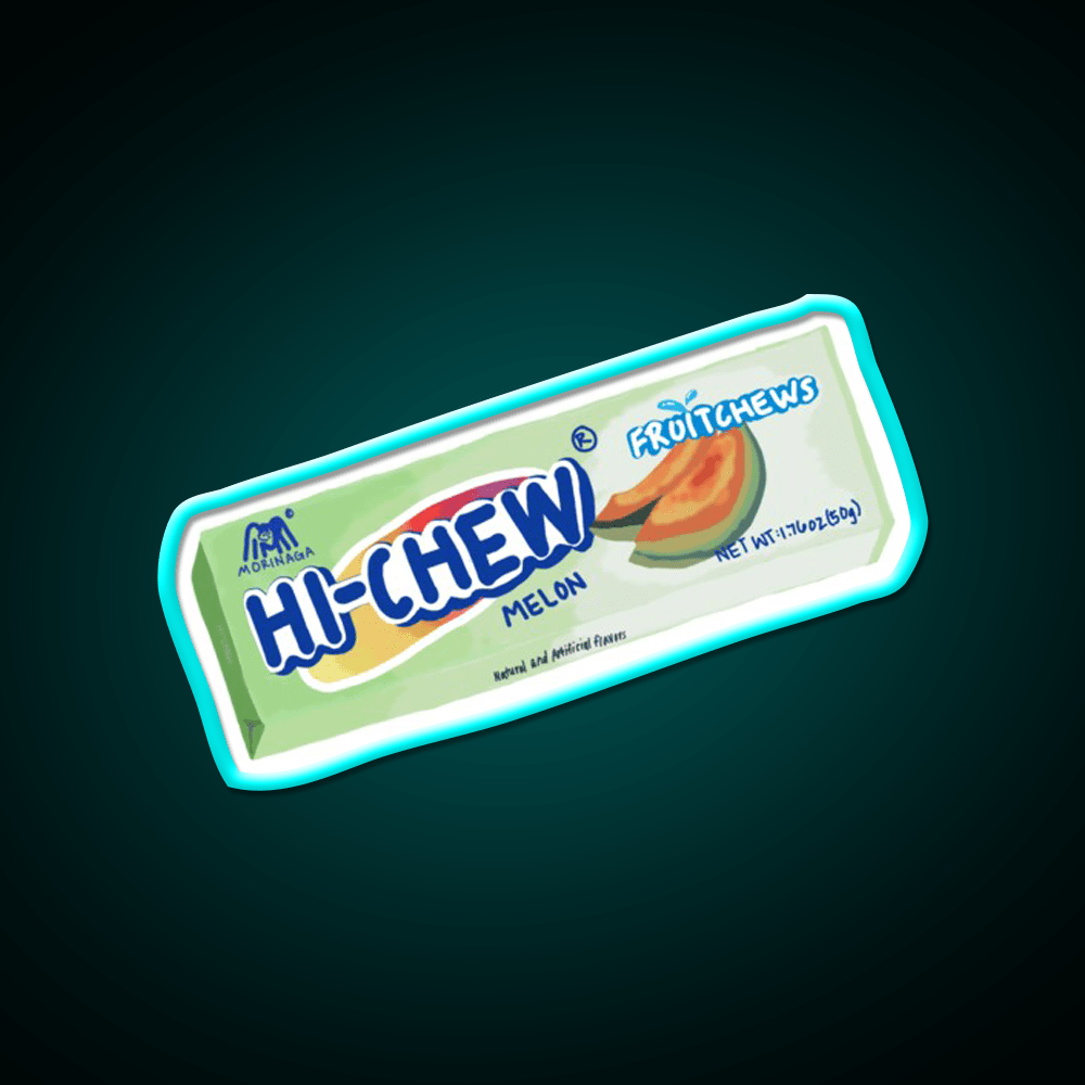 Hi Chew Melon Snack Food Led Neon Sign Rgb Color - Shineneon