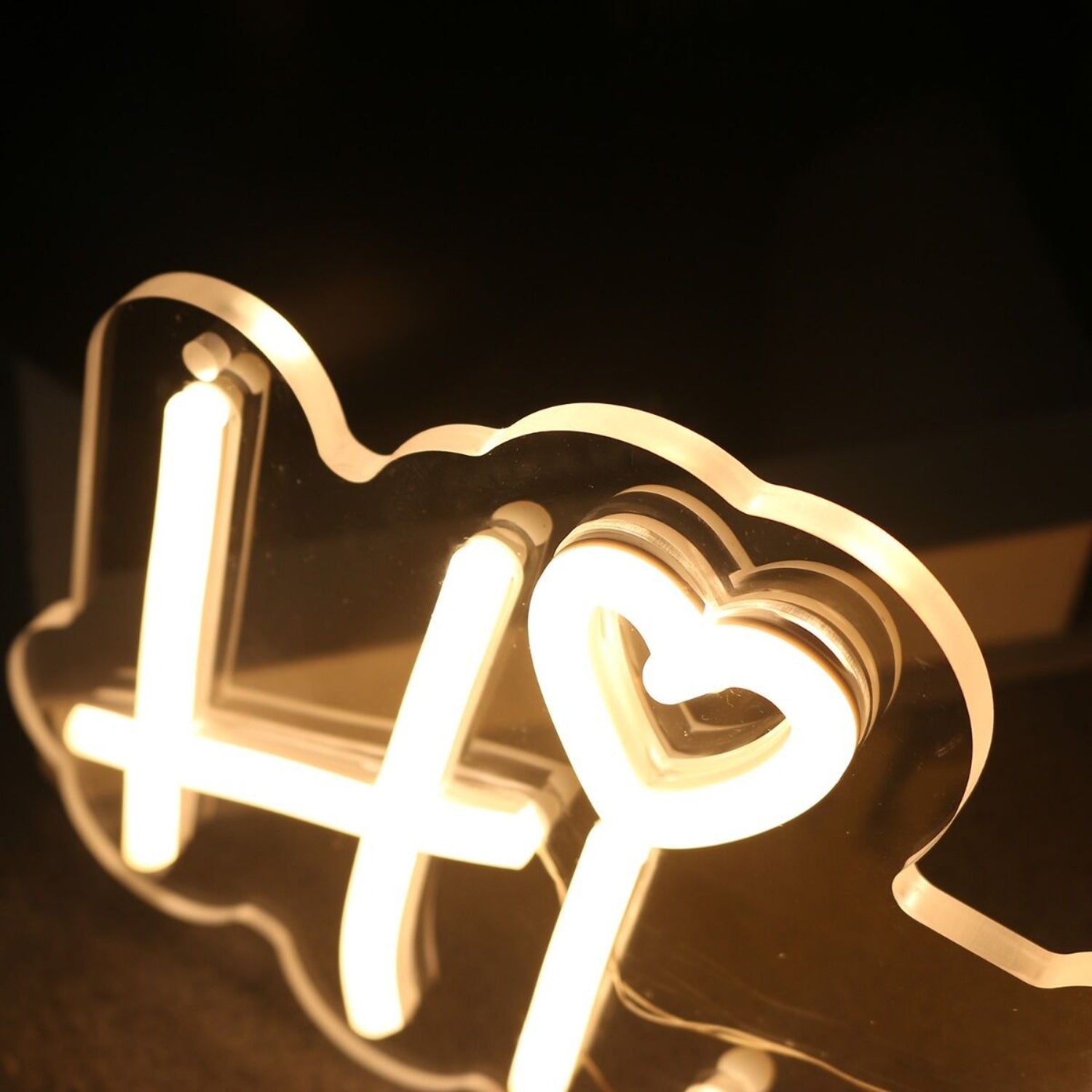 Hi Na Yellow Led Neon Sign - Shineneon