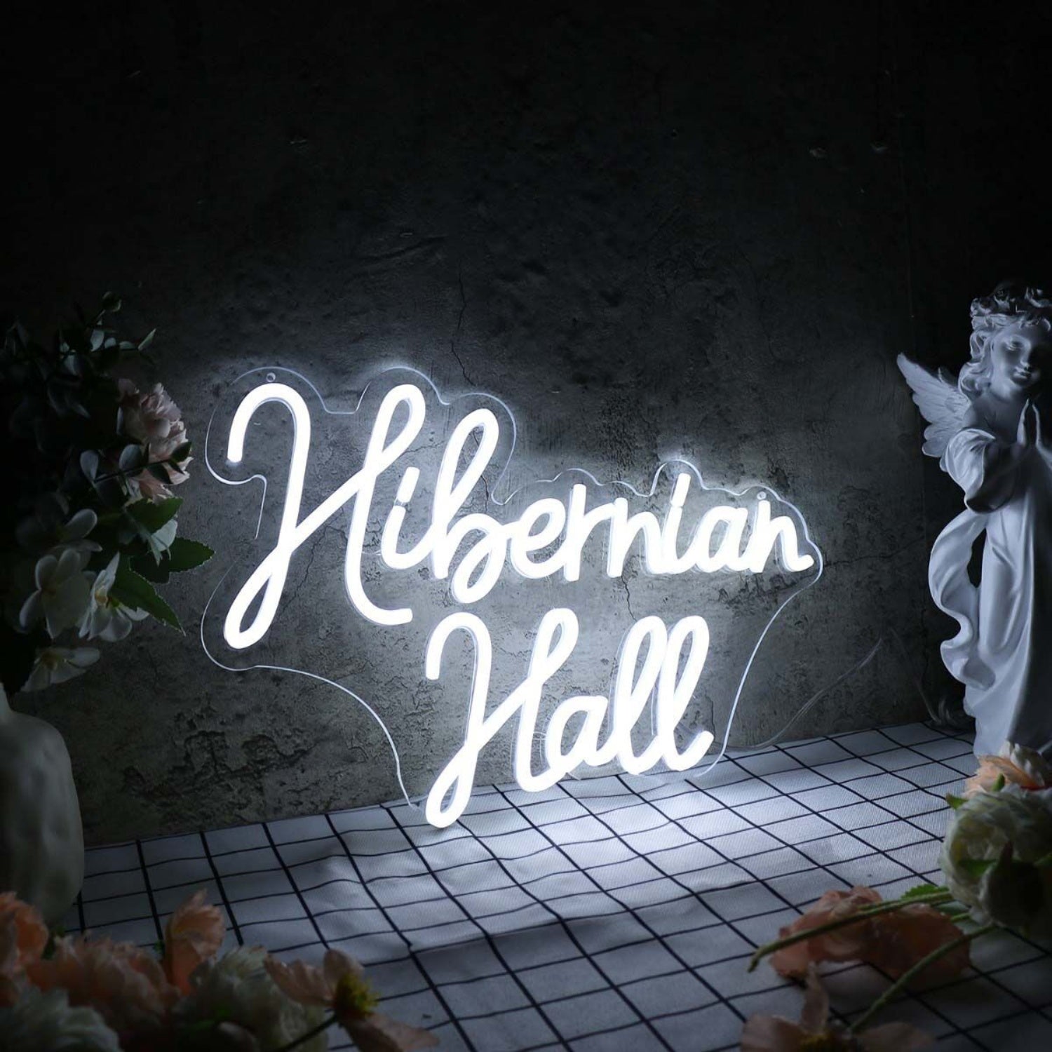 Hibernian Hall White Led Neon Sign - Shineneon