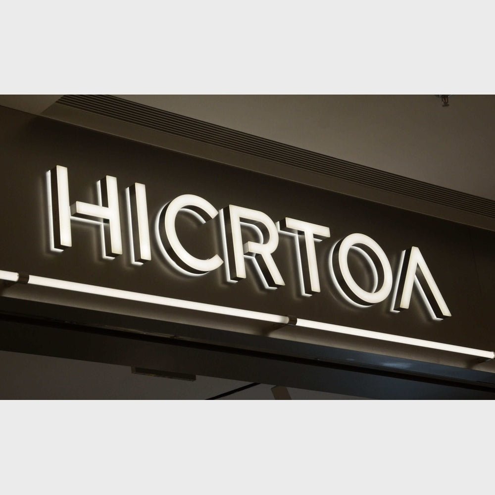 Hicrtoa 3D Frontlit And Backlit Channel Letter Led Light Sign - Shineneon
