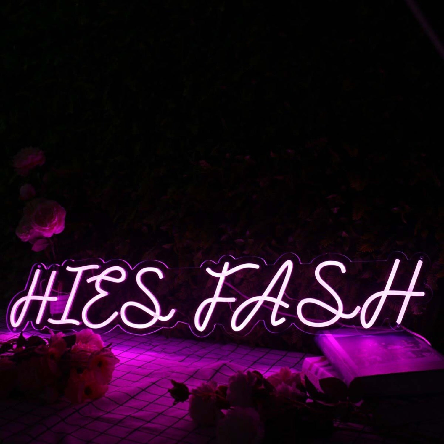 Hies Fash Purple Led Neon Sign - Shineneon