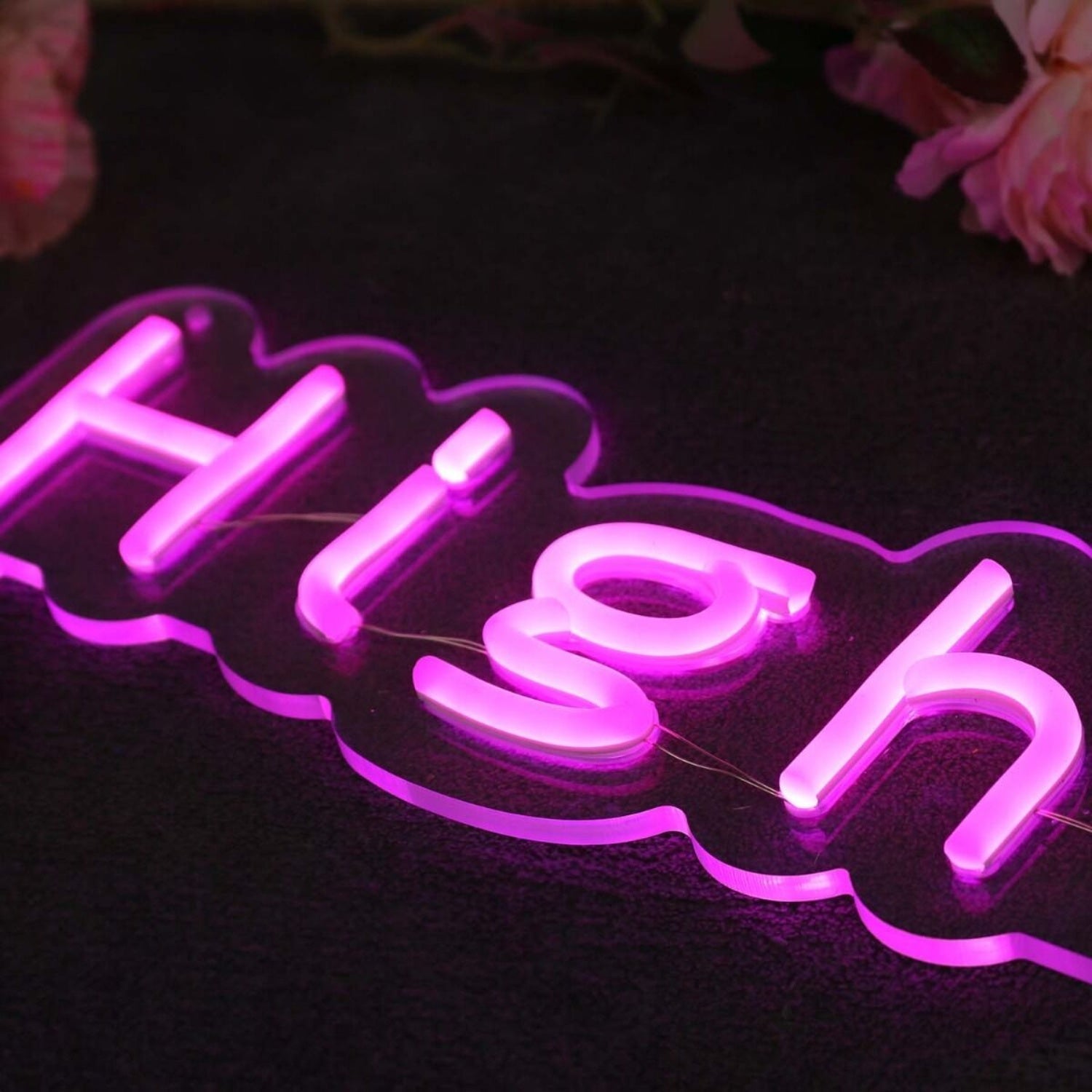 High Life Purple Led Neon Sign - Shineneon