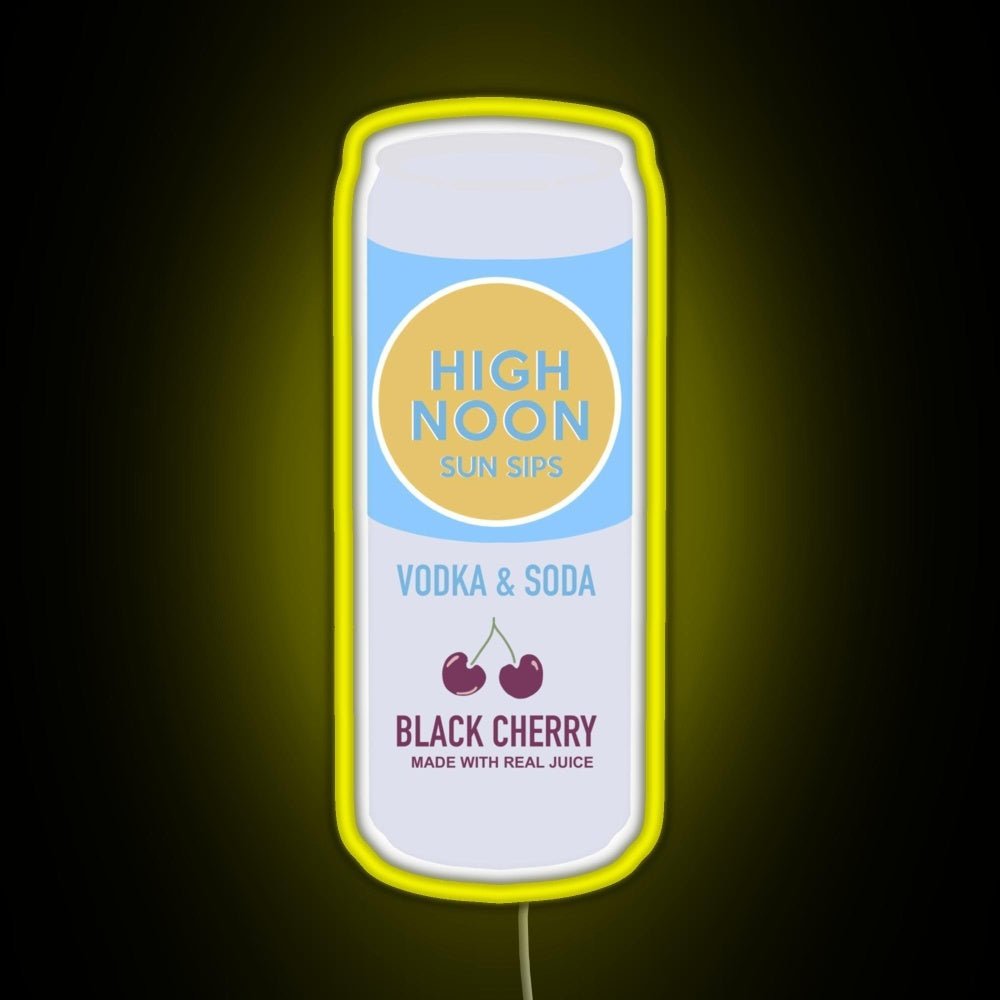 High Noon Black Cherry Rgb Led Neon Sign Pop Wall Art - Shineneon